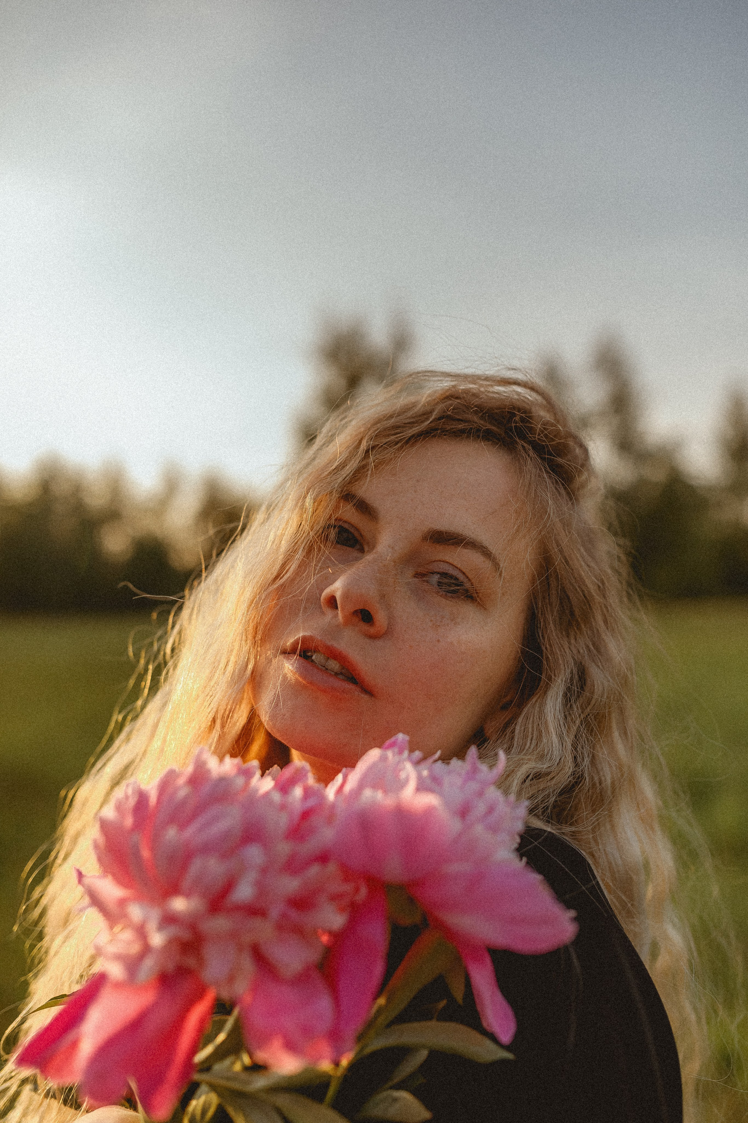Мария. Лето. Поле. Фотограф в Москве Базанова Дарья
