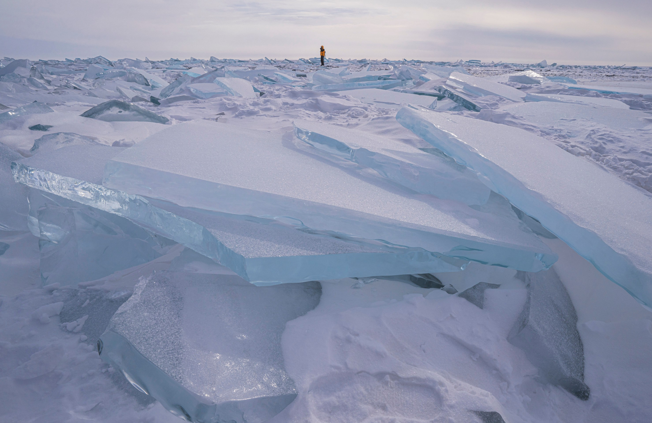 Байкал (март 2021). Фотограф Сергей Танков