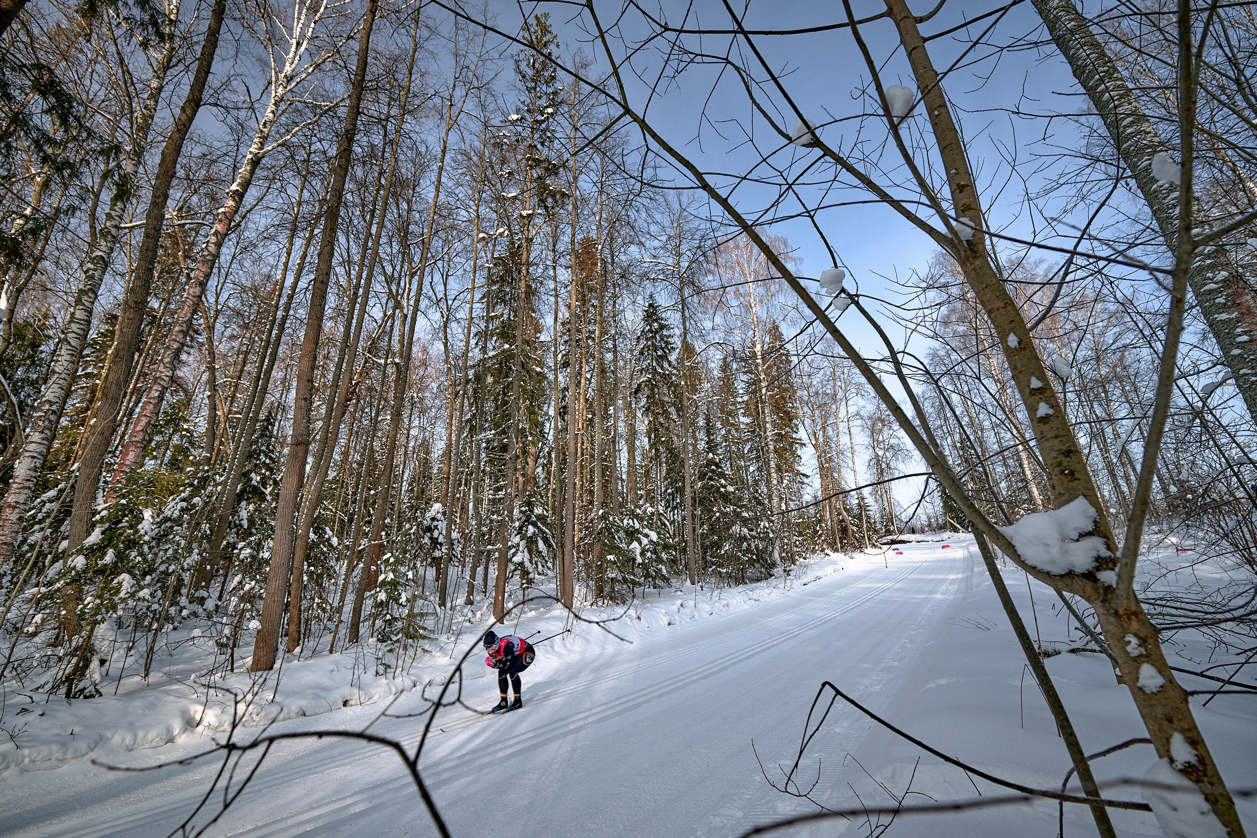 VI этап ФосАгро Кубка России по лыжным гонкам. Ижевск 25.01.2025 и 26.01.2025. Спортивный репортажный фотограф в Ижевске Сергей Мерзляков