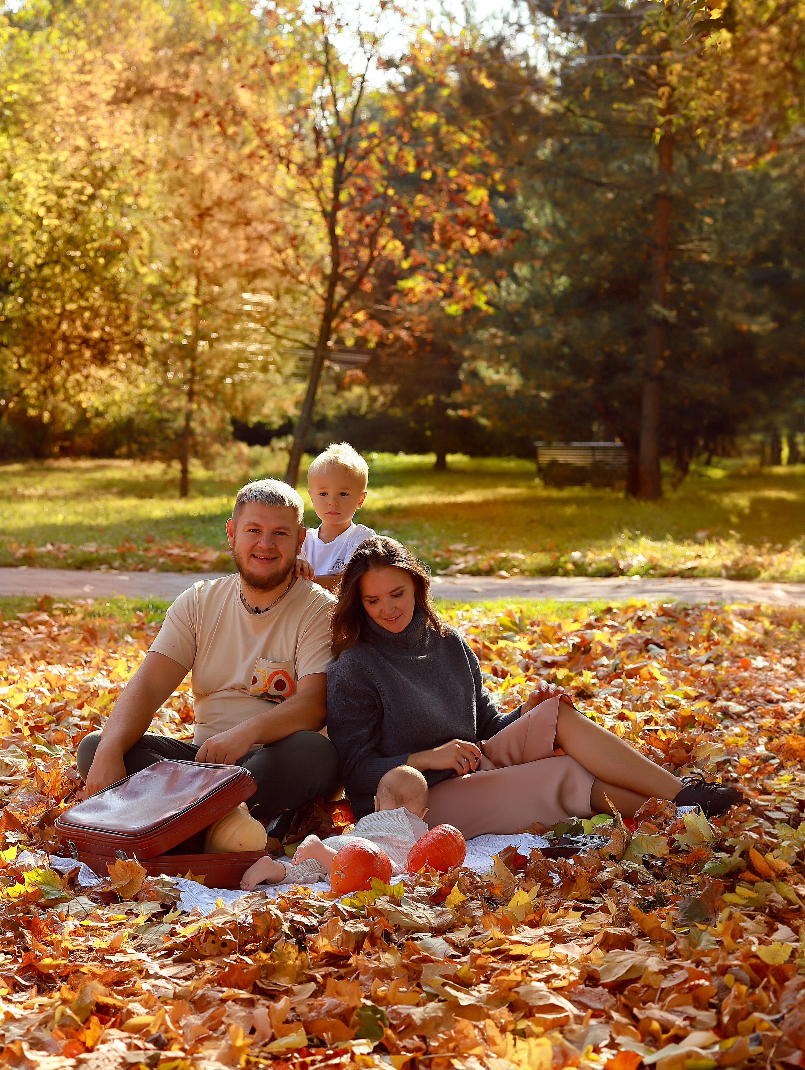 Осенние фотосессии. Семейный и детский фотограф в Москве NadinKa