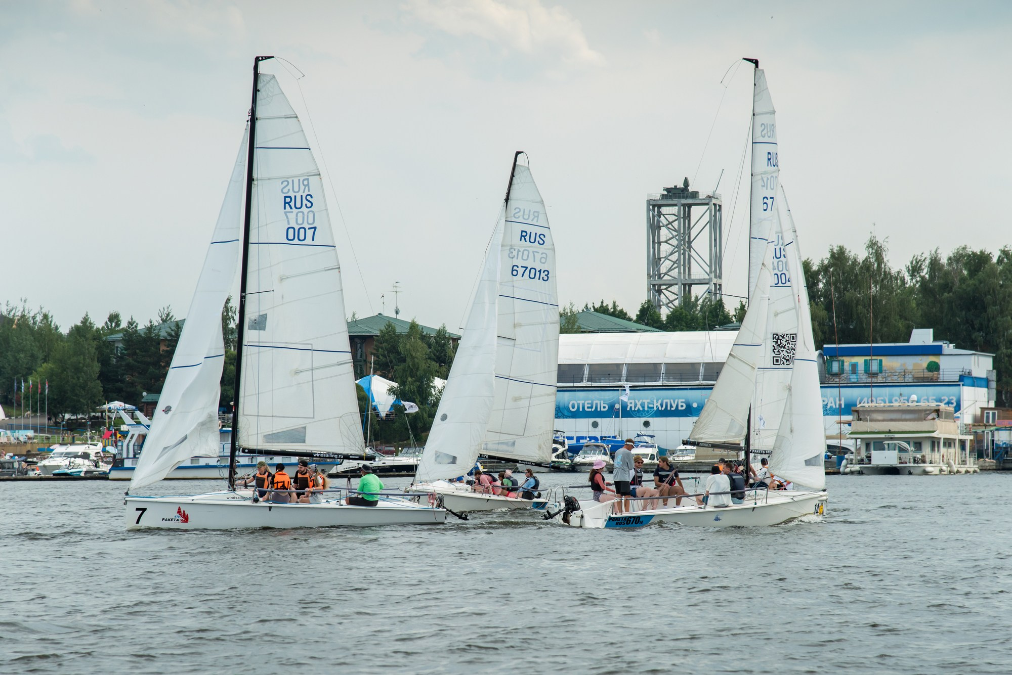 Парусная регата. Anzhina1.wfolio.pro