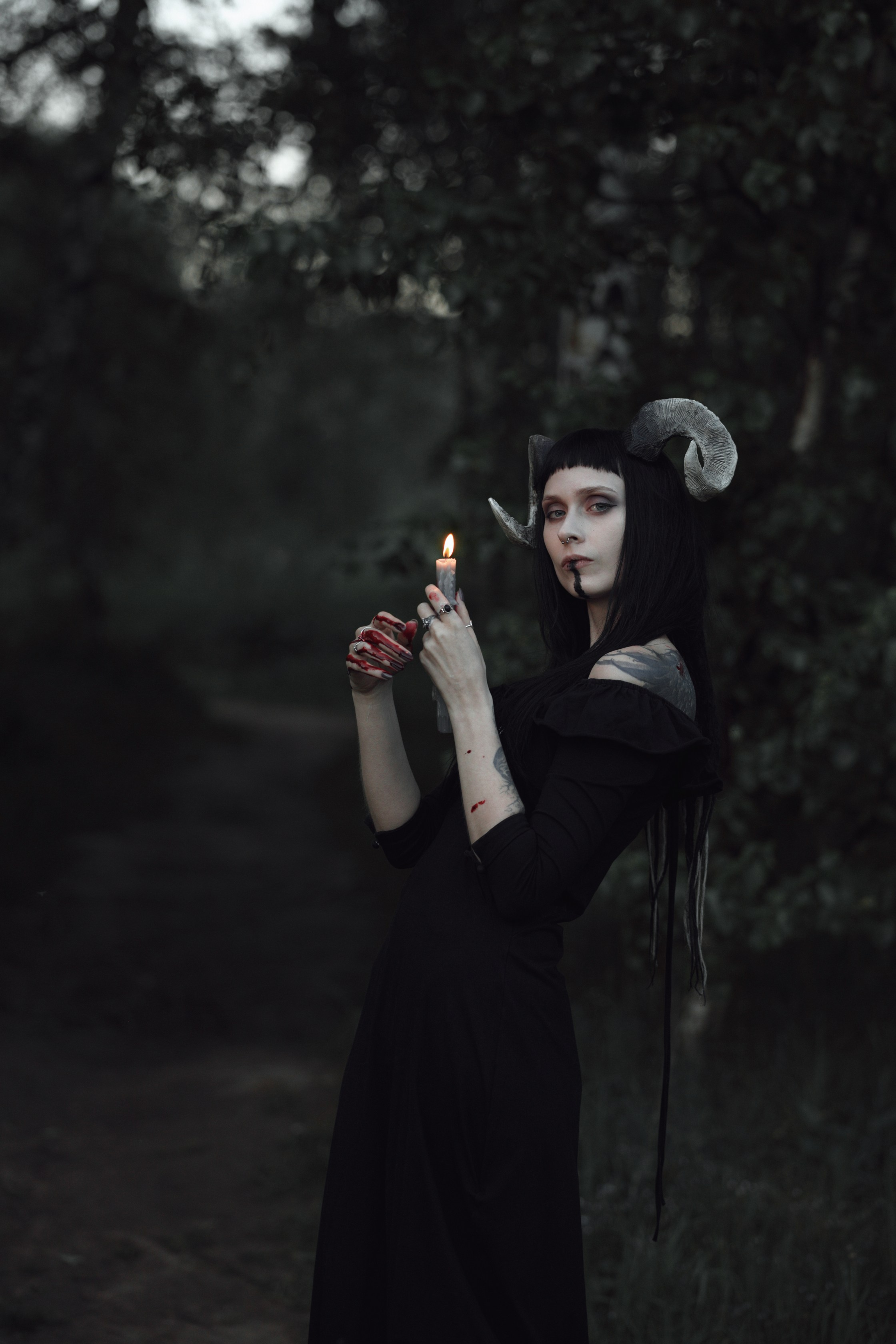 Ruf des dunklen Gottes. Арт-фотограф. Coffelisk