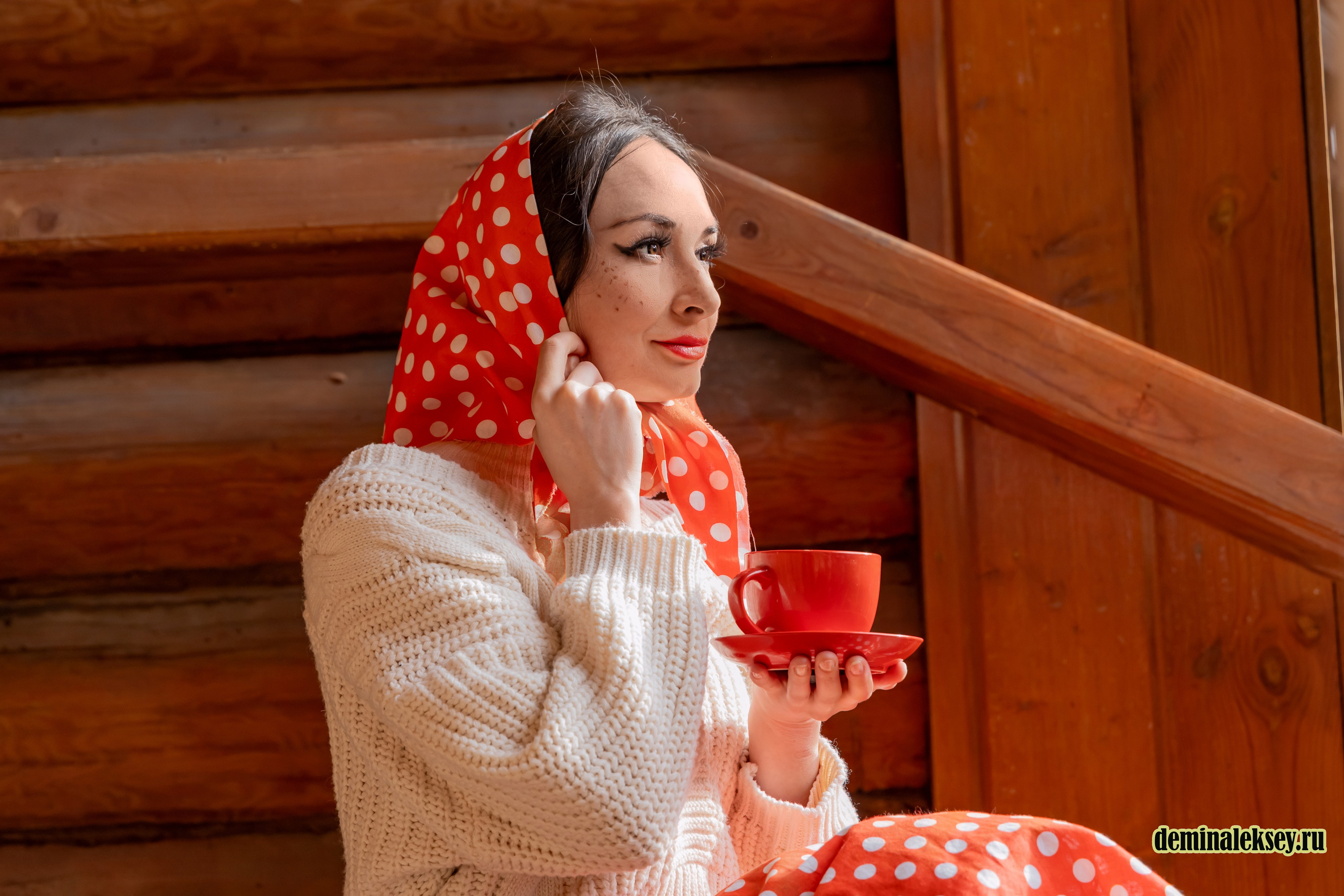 Экспресс фотосессия с Ариной в Коломенском на масленицу. Репортажный, семейный и студийный фотограф в Москве Демин Алексей