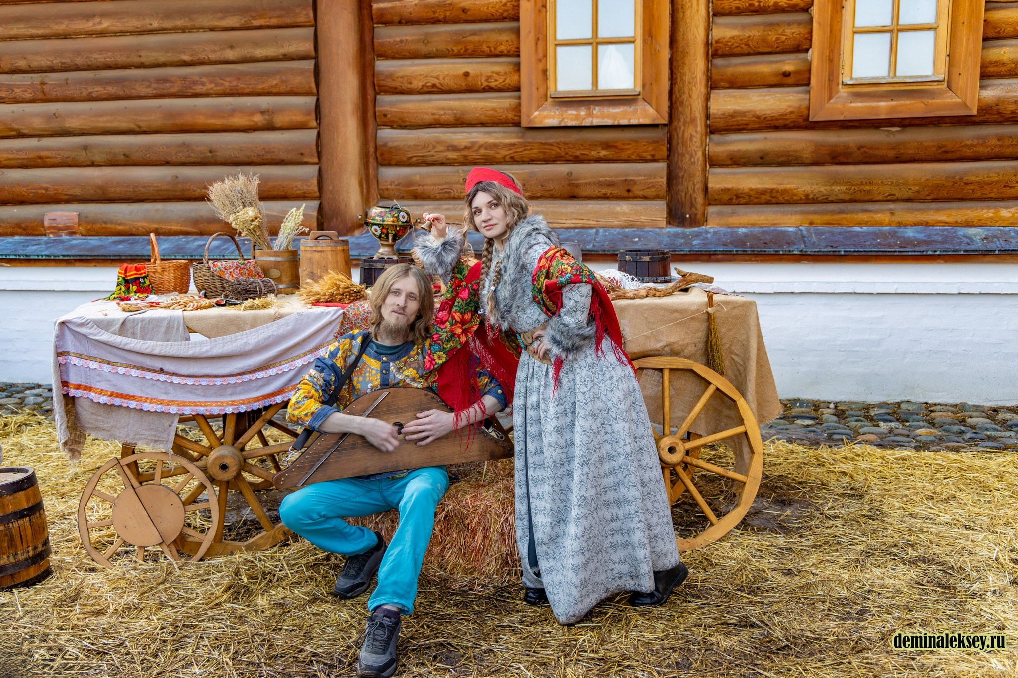 Юля. Фотосессия в Коломенском на масленицу. Репортажный, семейный и студийный фотограф в Москве Демин Алексей