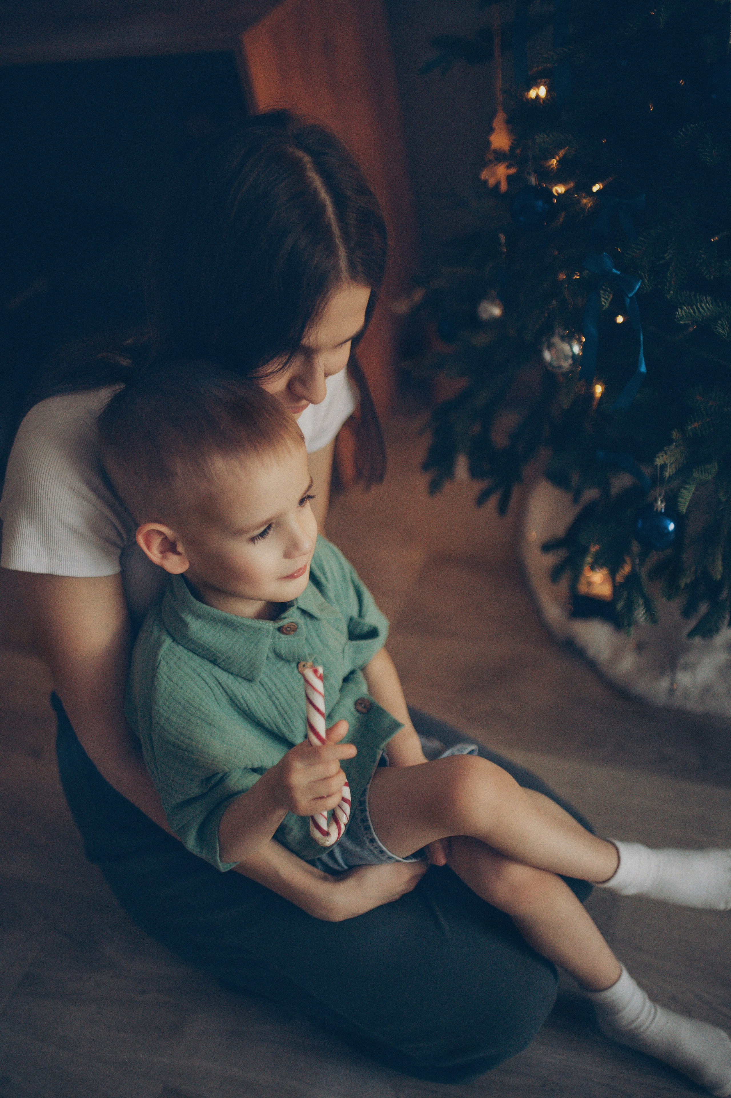 Миша и Тимофей (новогодняя домашняя). Фотограф, г. Лесной Свердловской области