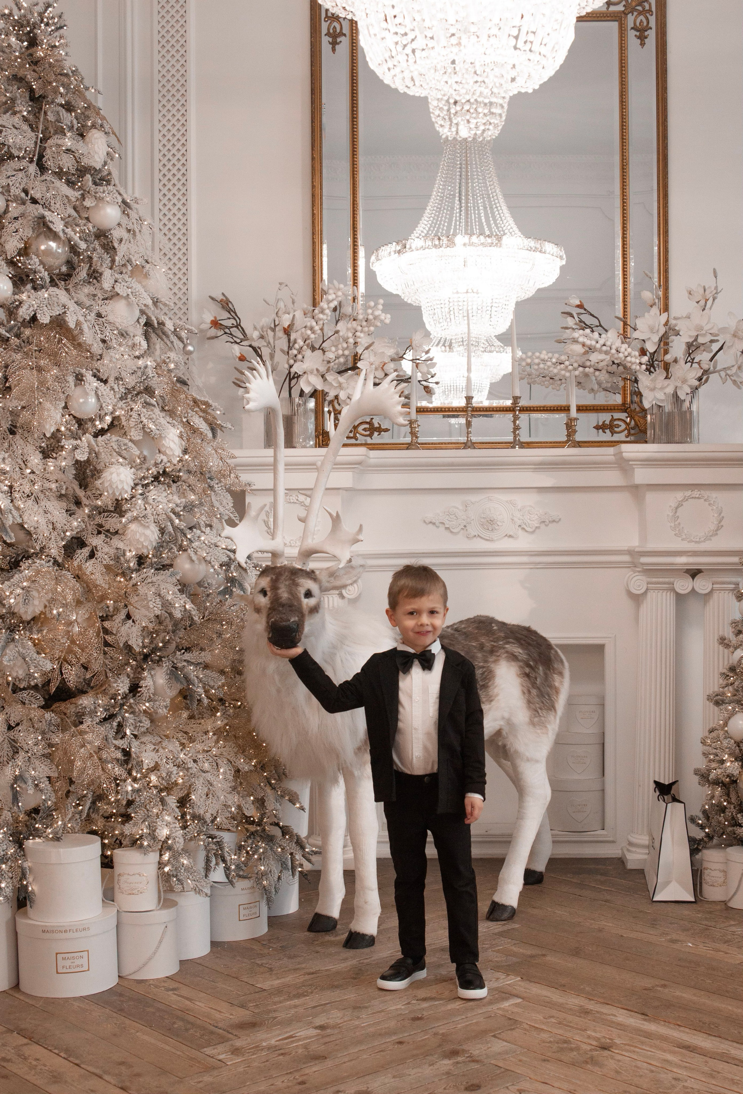 Black and white Christmas story. Фотограф Ирина Воробьева