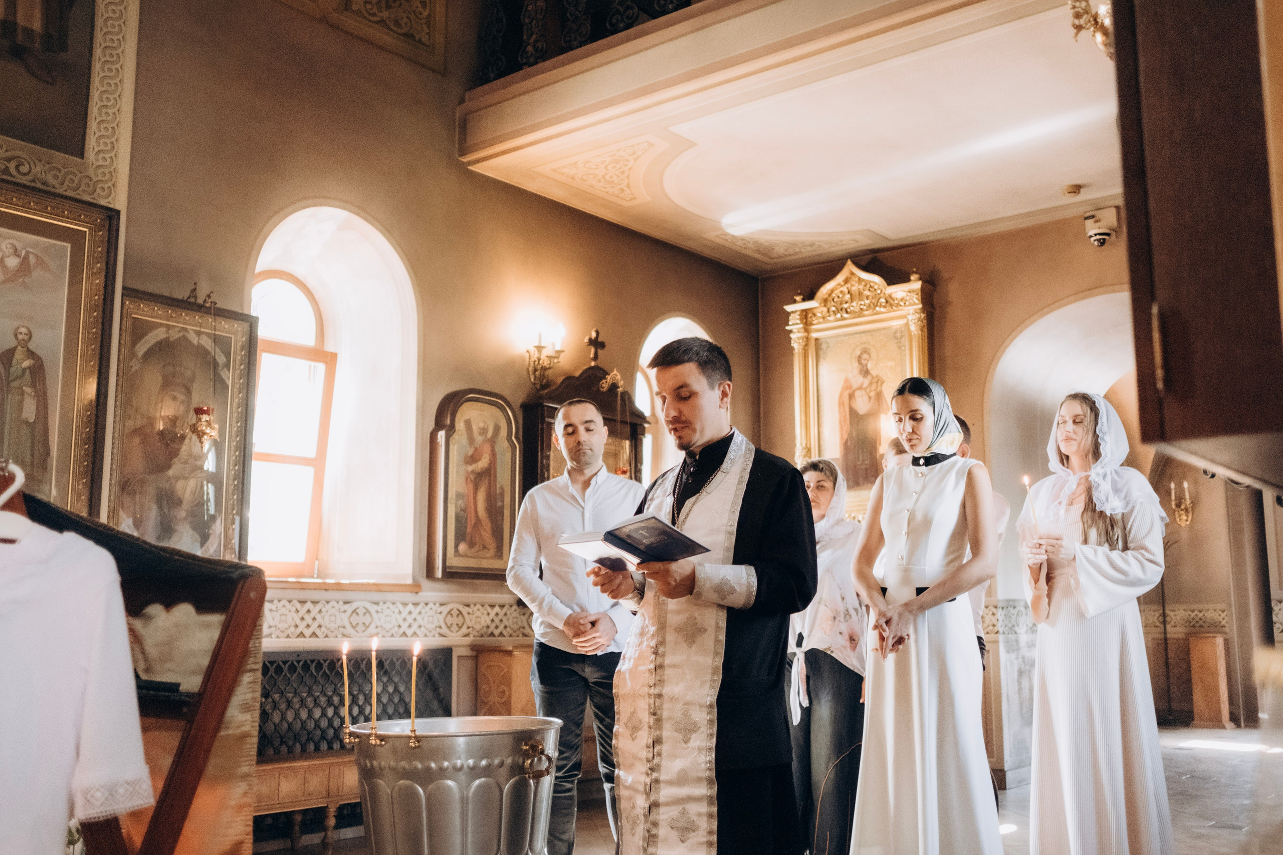 Крещение в Храме Уара Мученика. Главная