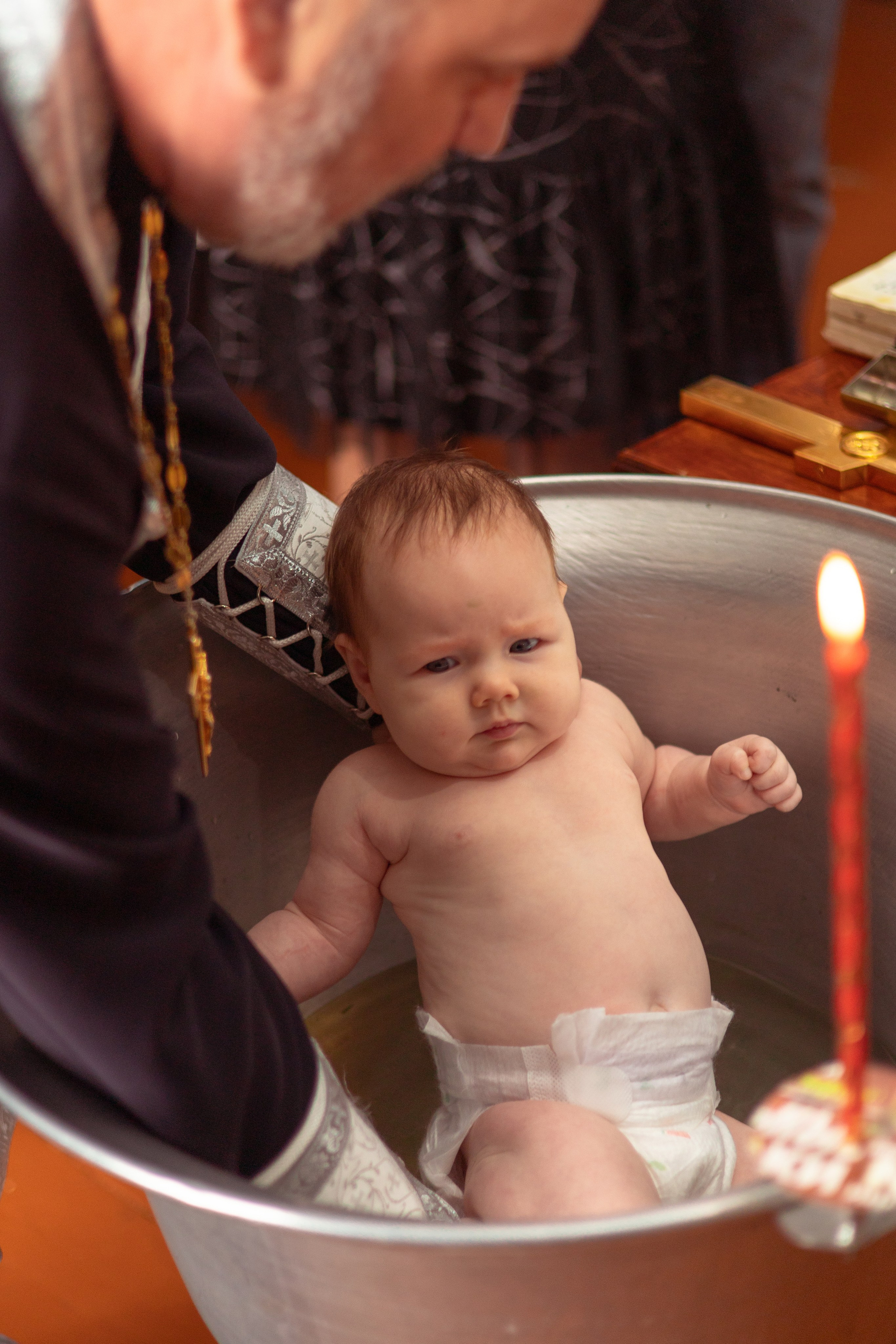Таинство Крещения Ирины. Семейный и детский фотограф в Михайловке Татьяна Лестьева