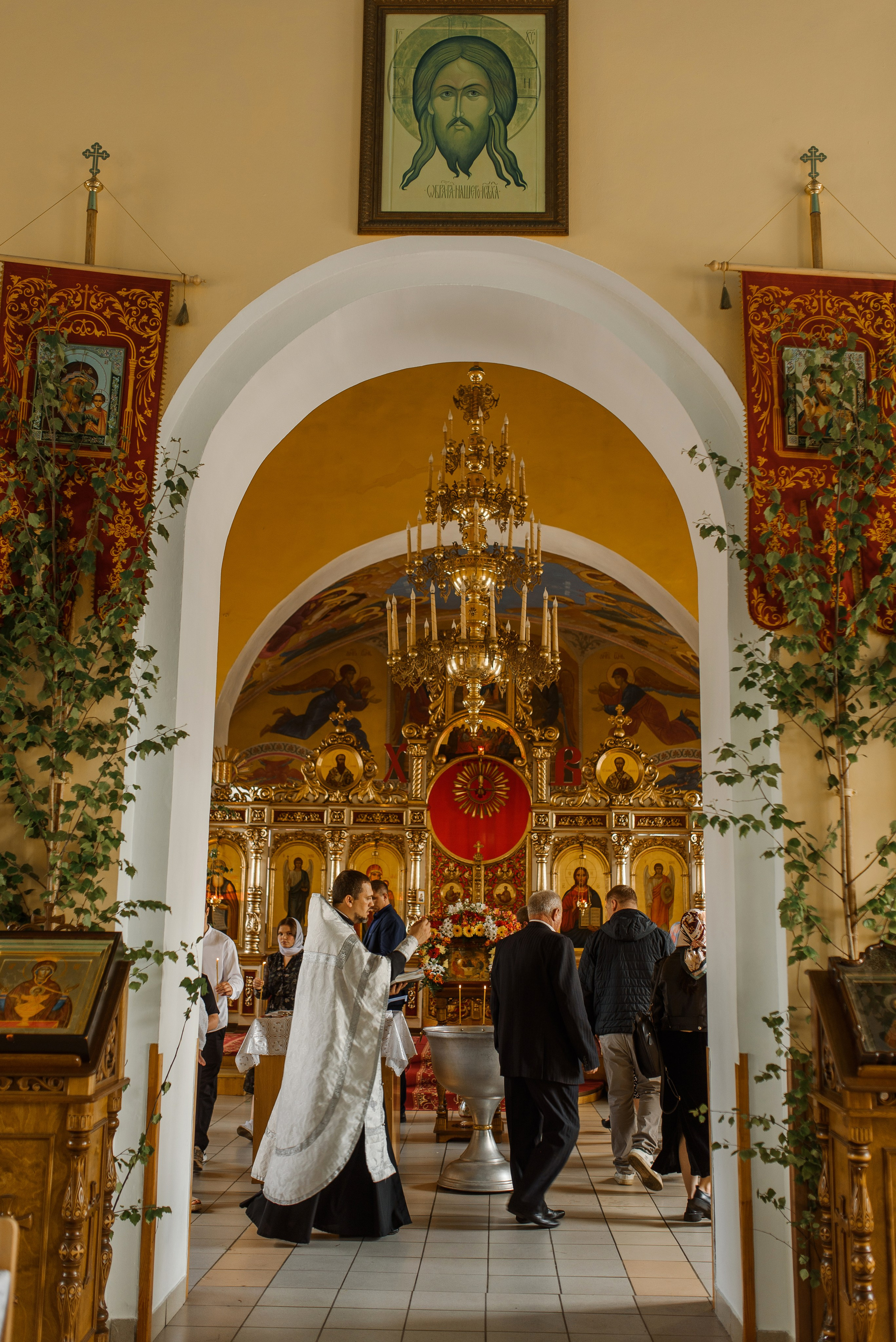 Крещение Леры. Храм святителя Николая Чудотворца (Терновка). Свадебный и семейный Фотограф в Пензе Татьяна Лапоногова