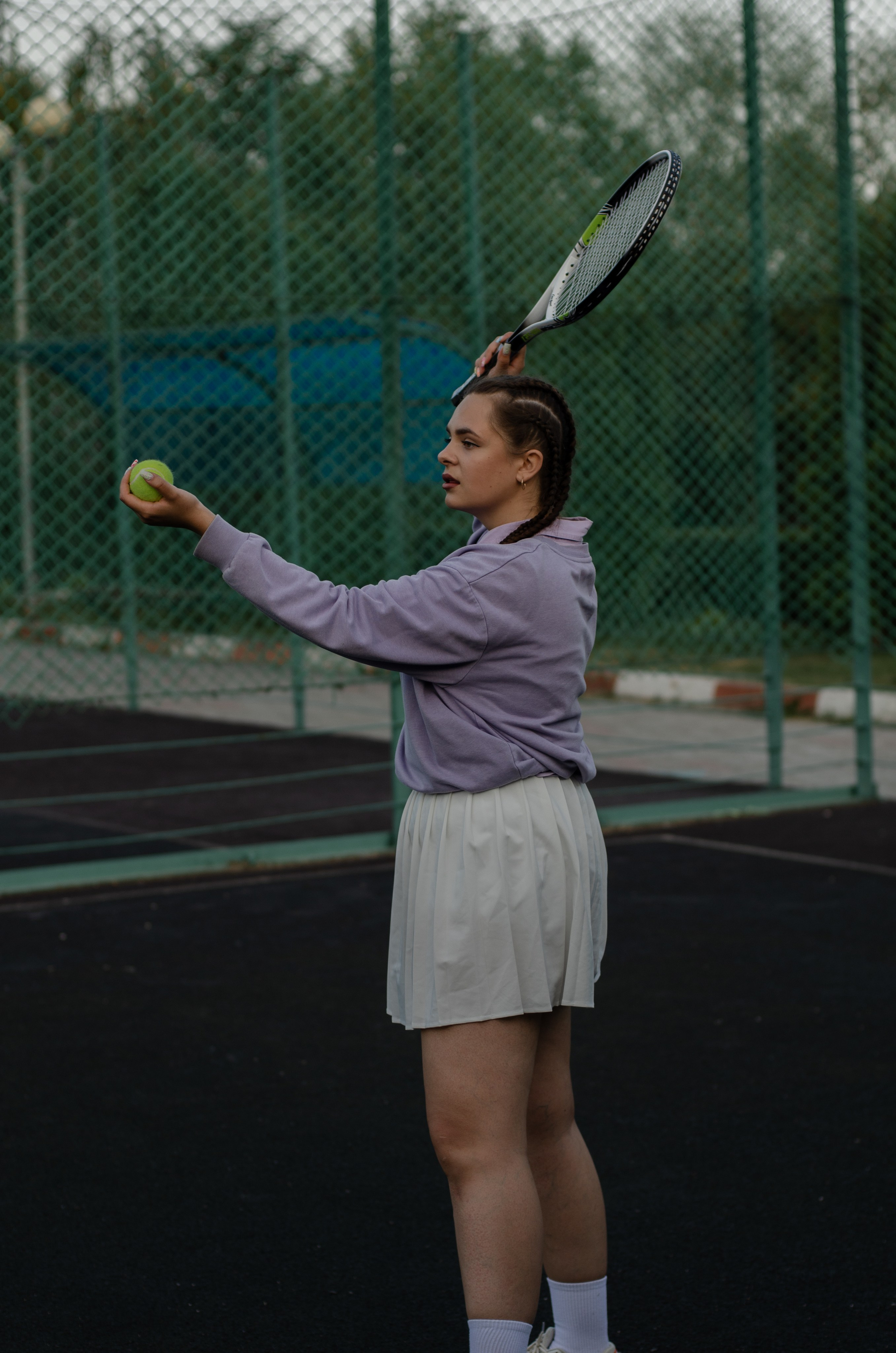 Александра, теннис. Фотограф Челябинск Ирина Ермоленко