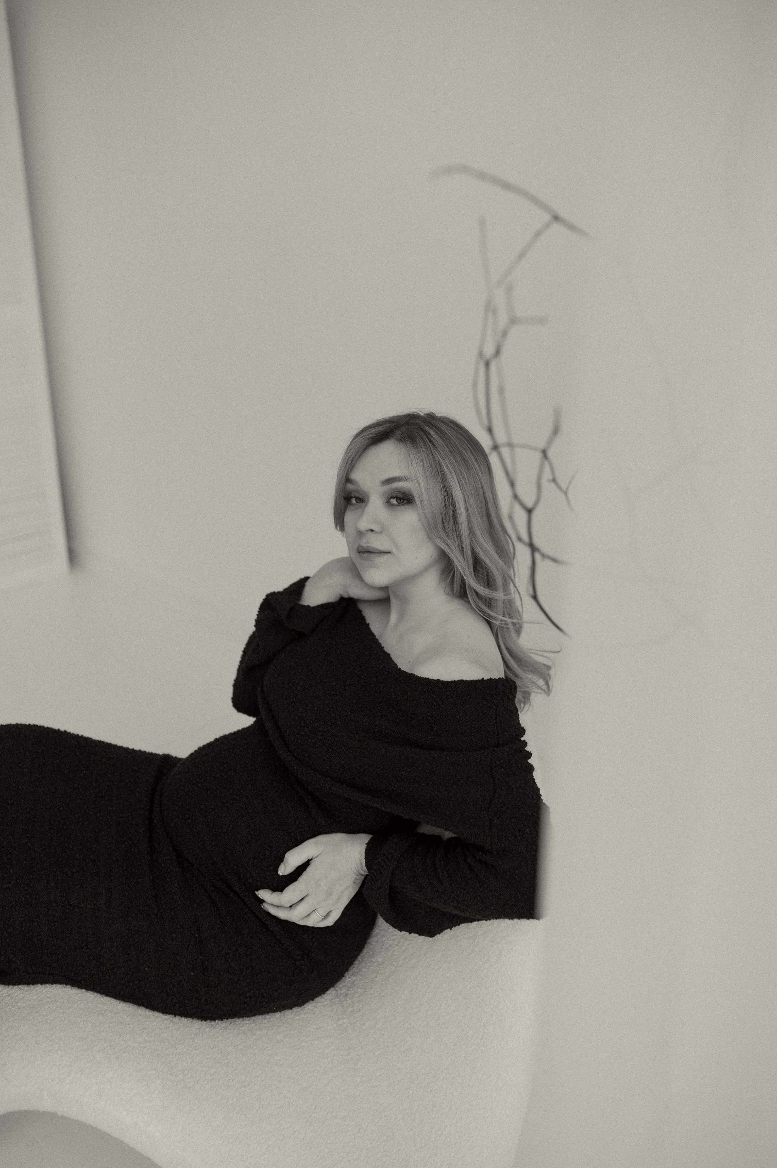 Оля в ожидании малыша. Семейная фотосессия Бутово Москва фотограф Алина Морщагина