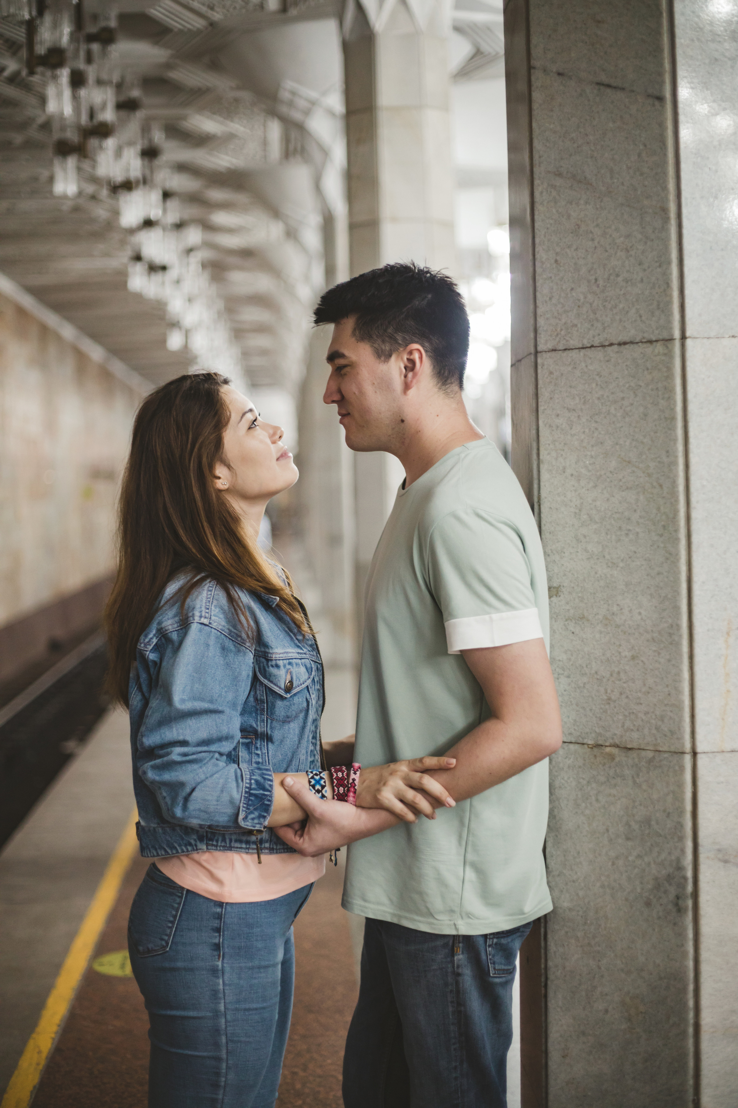 Love story фотосессия в метро. Свадебный и семейный фотограф в Краснодарском крае Мария Данилкина