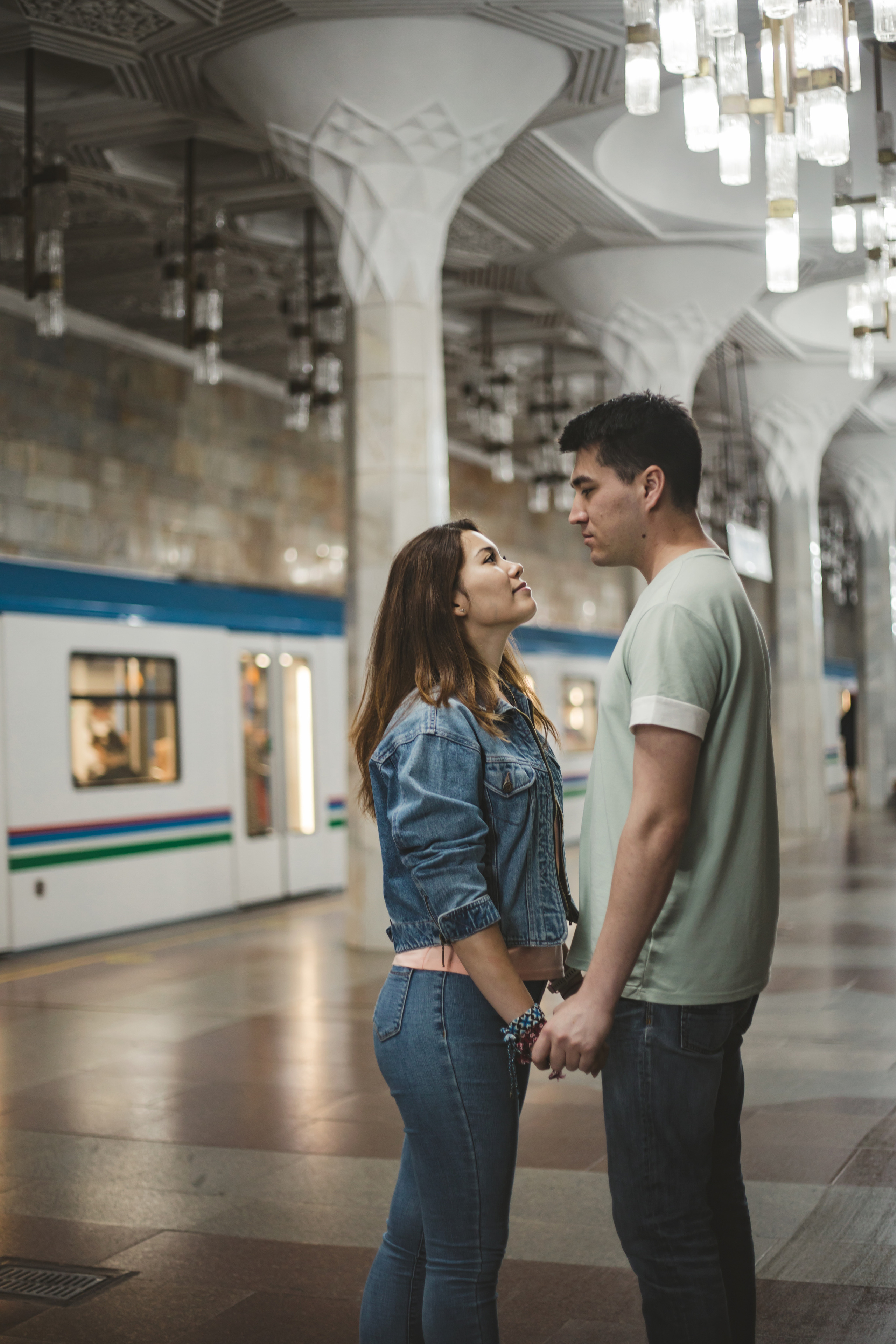 Love story фотосессия в метро. Свадебный и семейный фотограф в Краснодарском крае Мария Данилкина