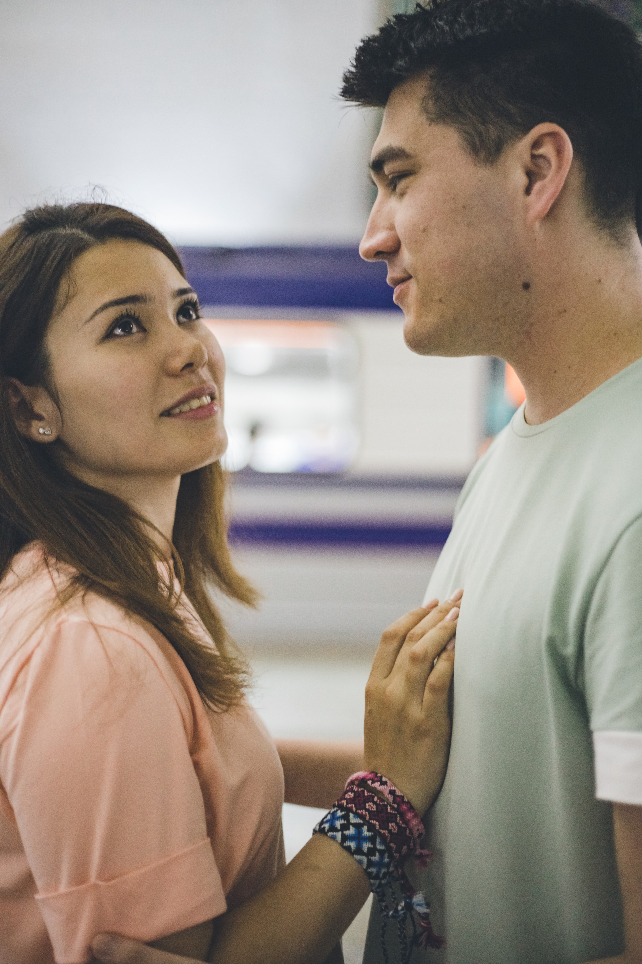 Love story фотосессия в метро. Свадебный и семейный фотограф в Краснодарском крае Мария Данилкина