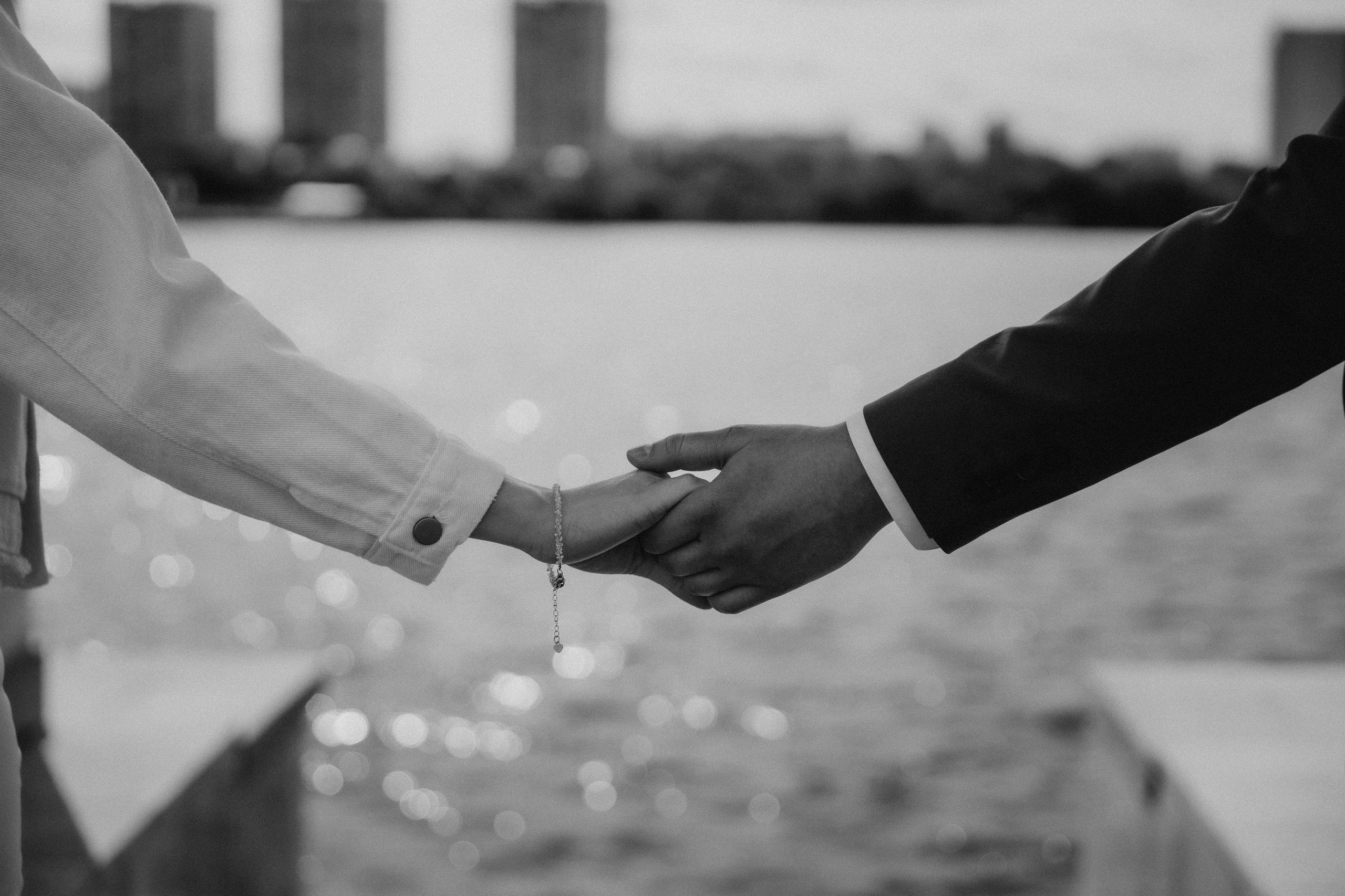 Свадебная фотосессия на Речном вокзале города Москвы