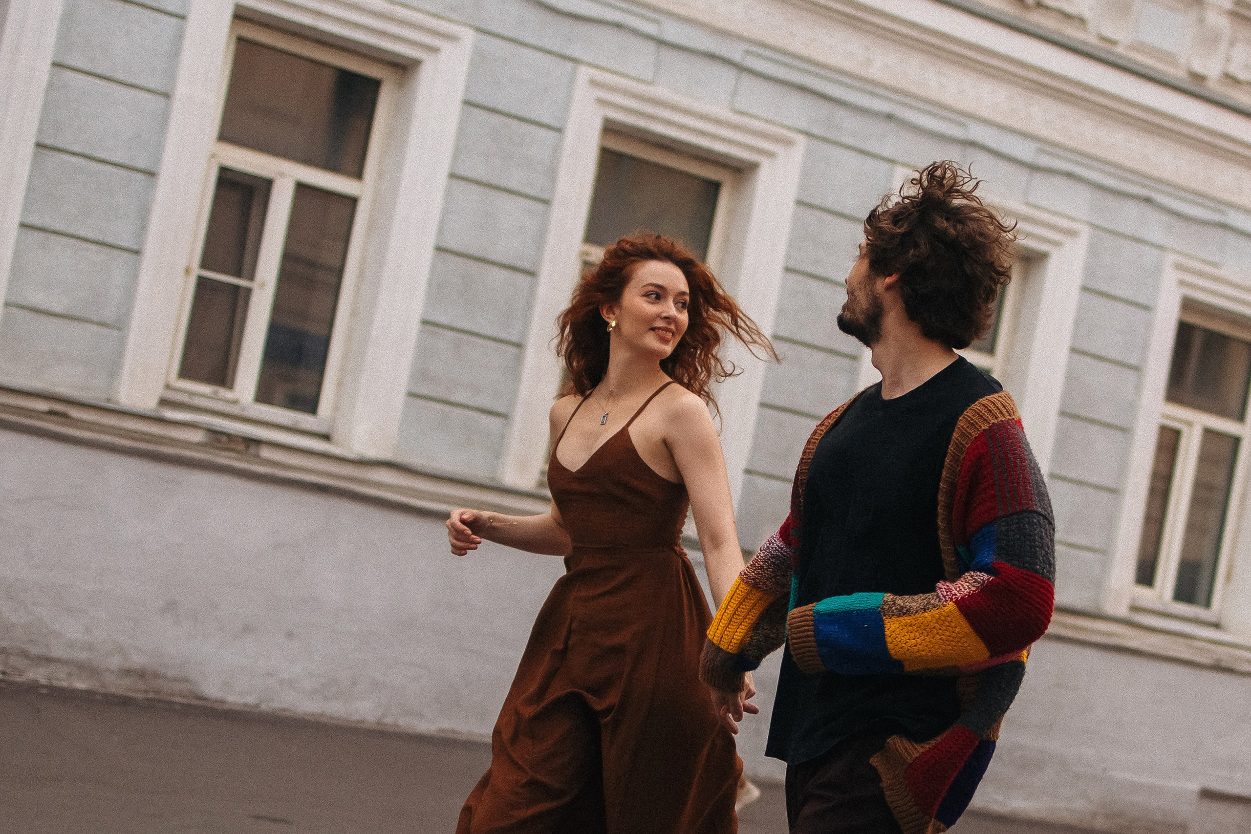 Полина и Семён, прогулка по Москве. Семейный фотограф в Москве Марина Петра
