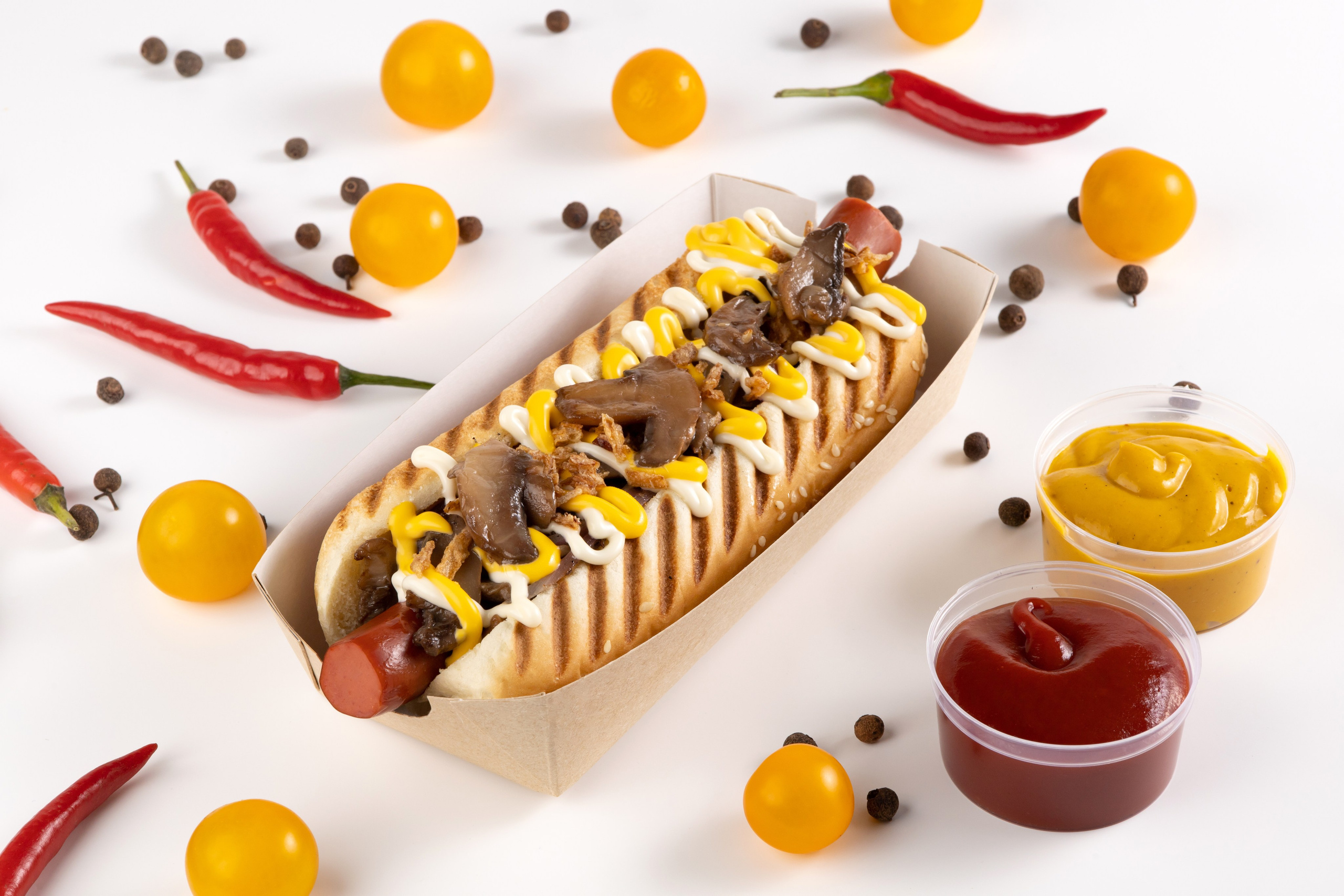 Фотографии фастфуда в Астане. Рекламный фуд фотограф и видеограф в Астане Алина Лысенко