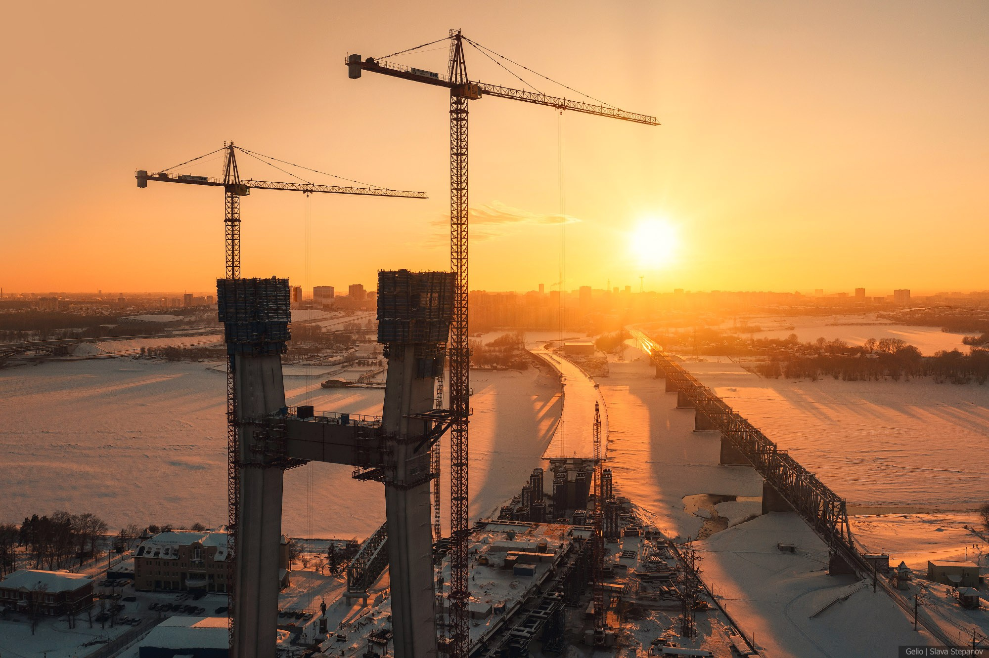 Строительство. Фотограф Слава Степанов, Gelio