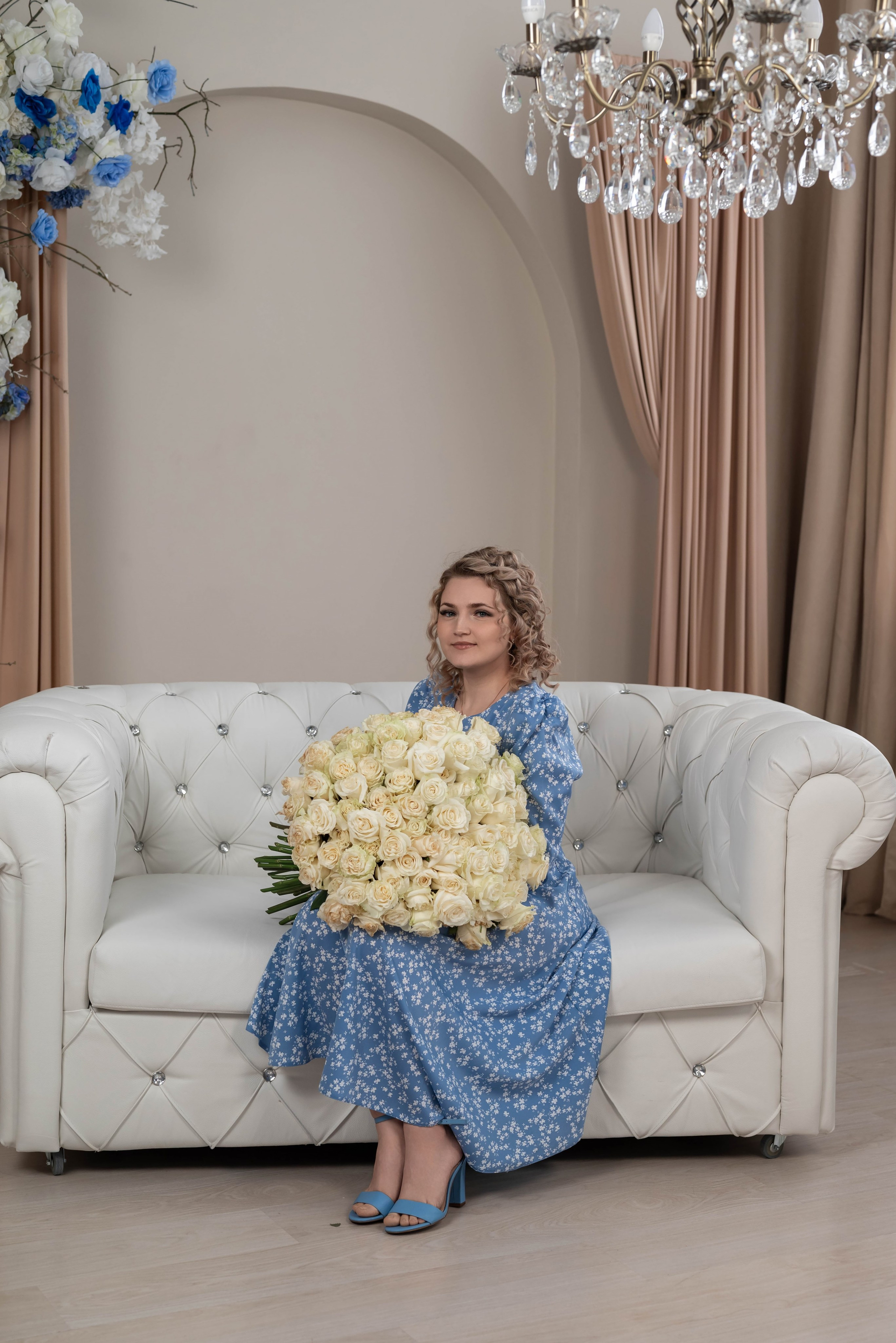 Фотопроект 101 белая роза 2026 год. Фотограф в городе Салават