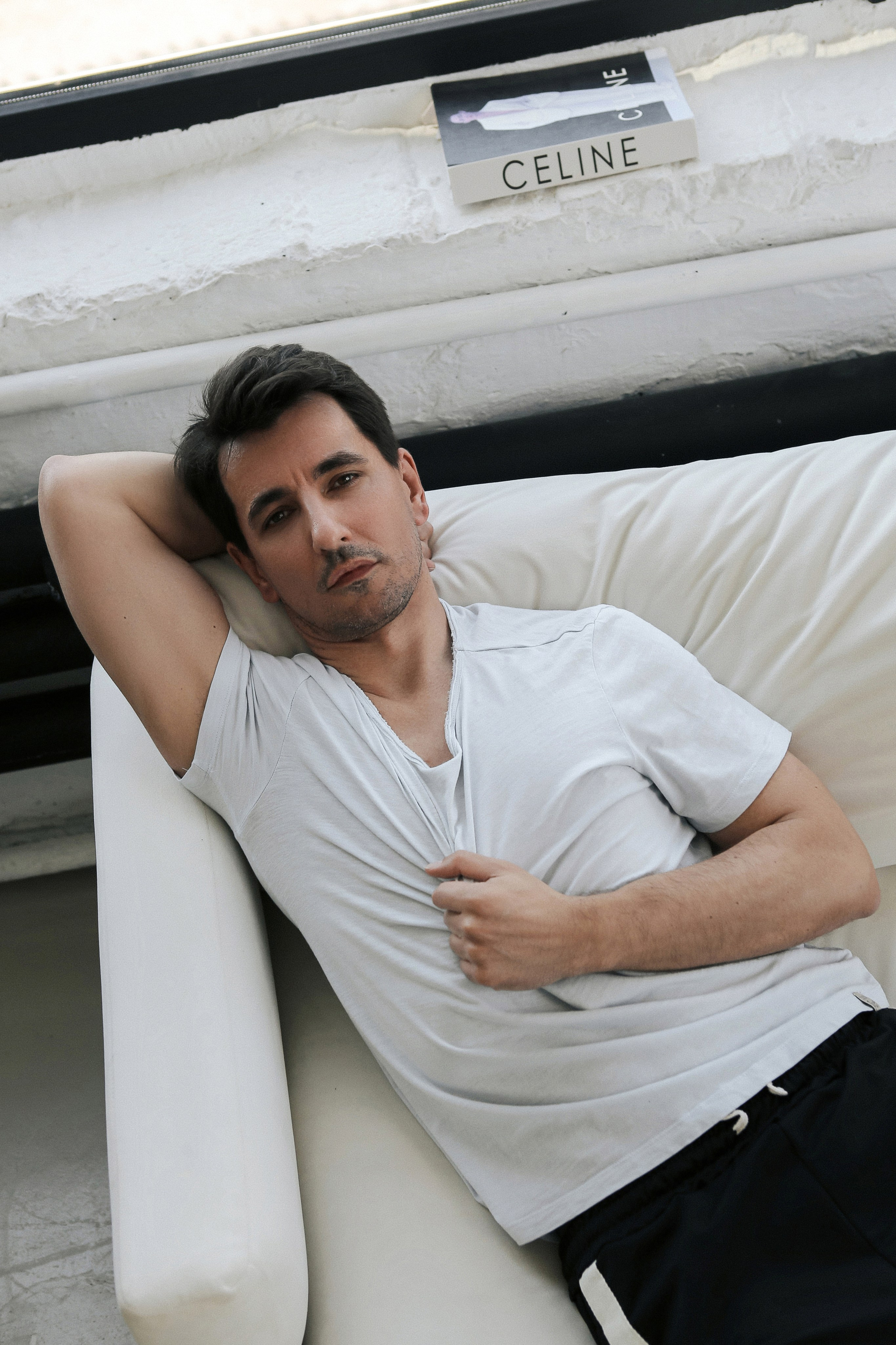 Мужской портрет - фотосессия в студии. Фотограф в Краснодаре и в Евпатории Дарья Белоущенко