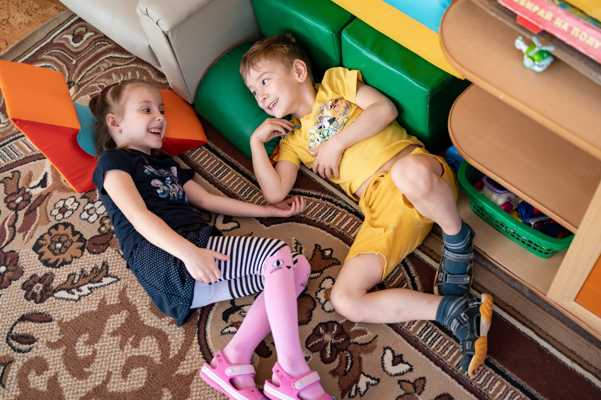 Детский садик. Семейный фотограф Варвара Сорока в городе Москве