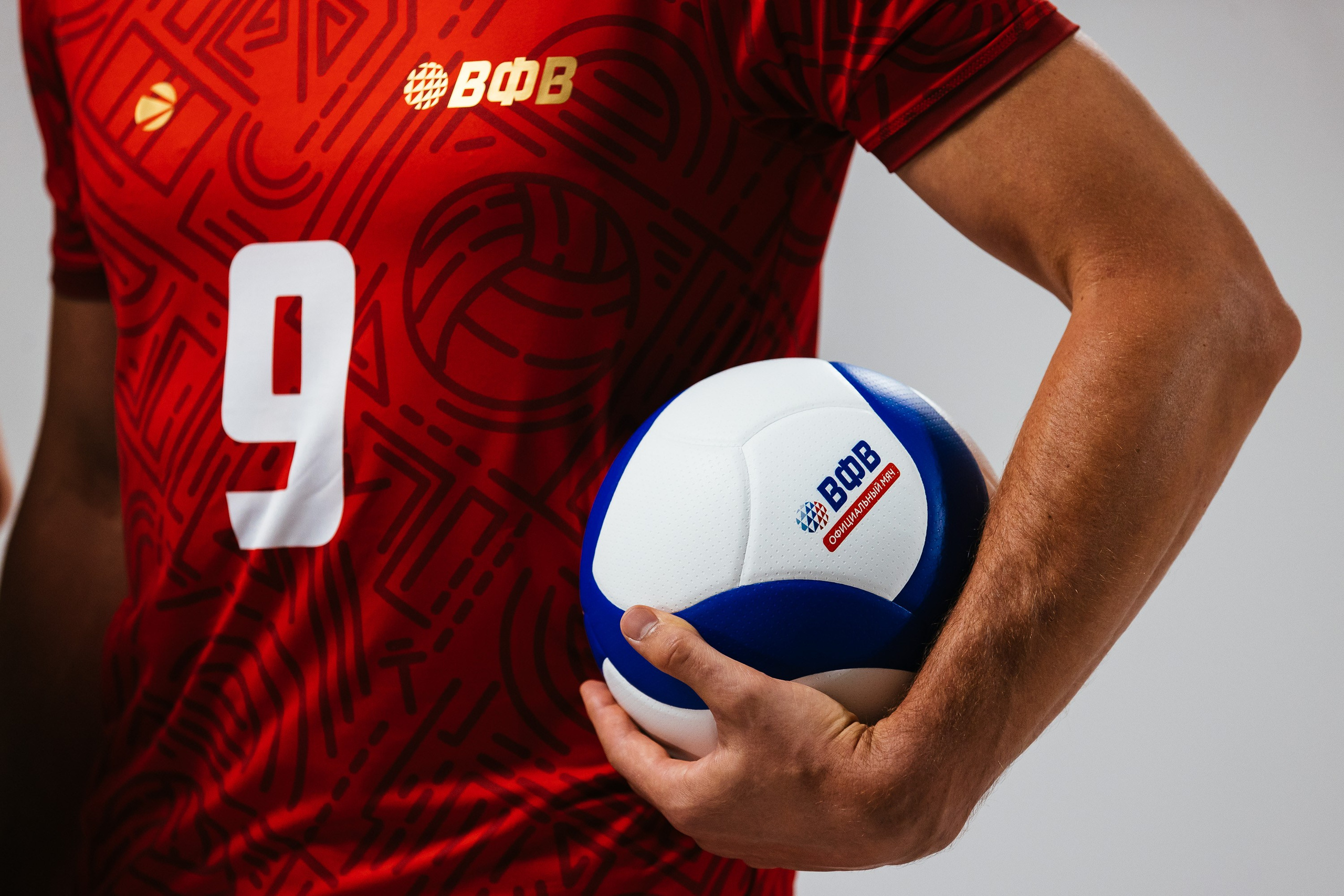 Презентация формы сборной России по волейболу. Photographer Danil Aykin