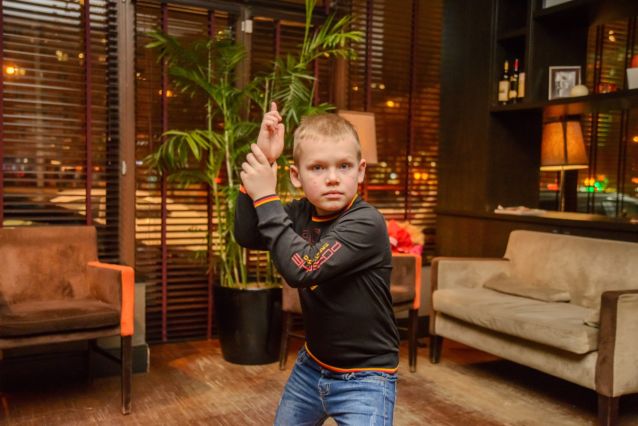 Детский день рождения в ресторане