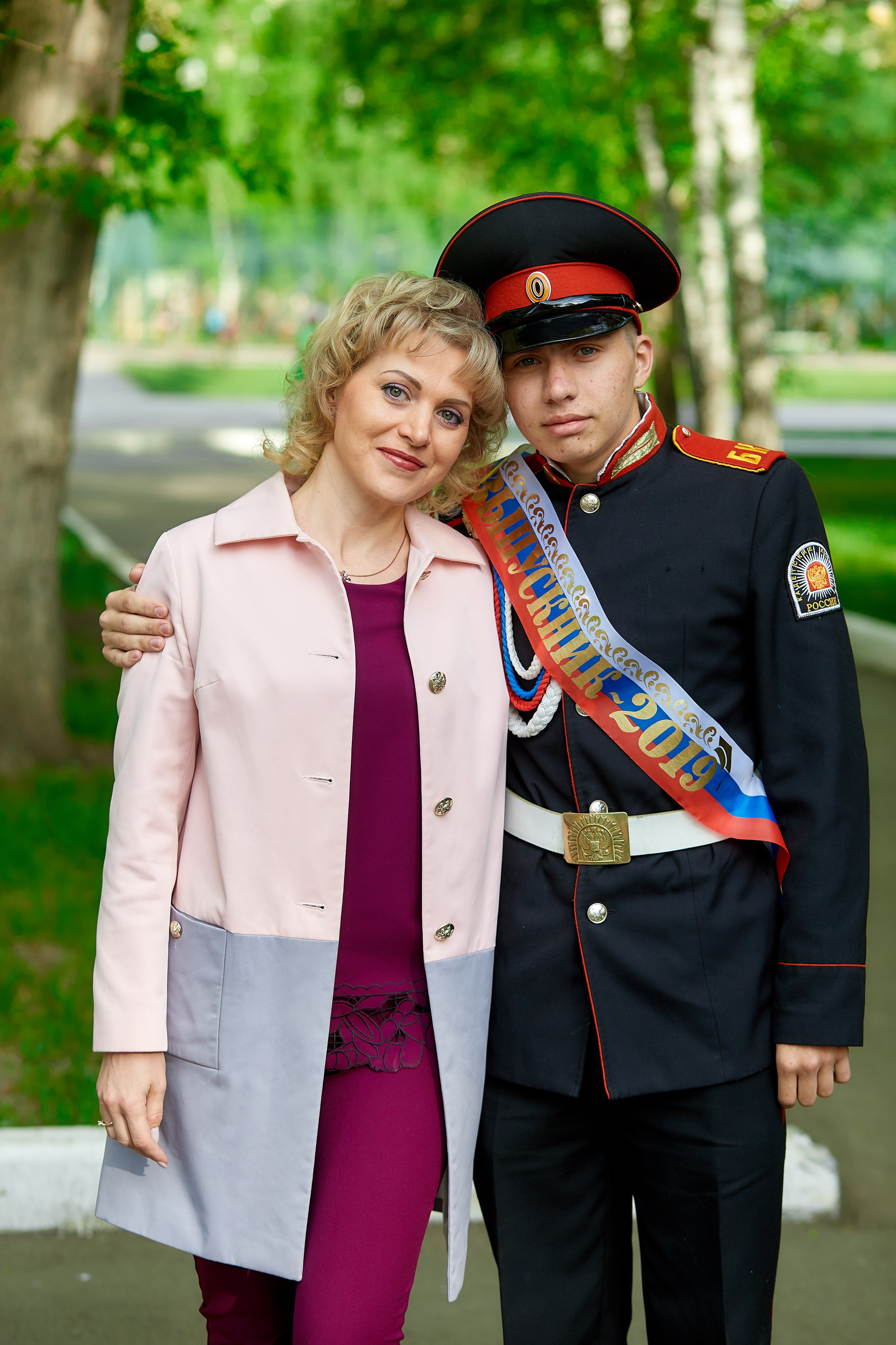 Кадеты последний звонок. Фотограф Вячеслав Фарунин