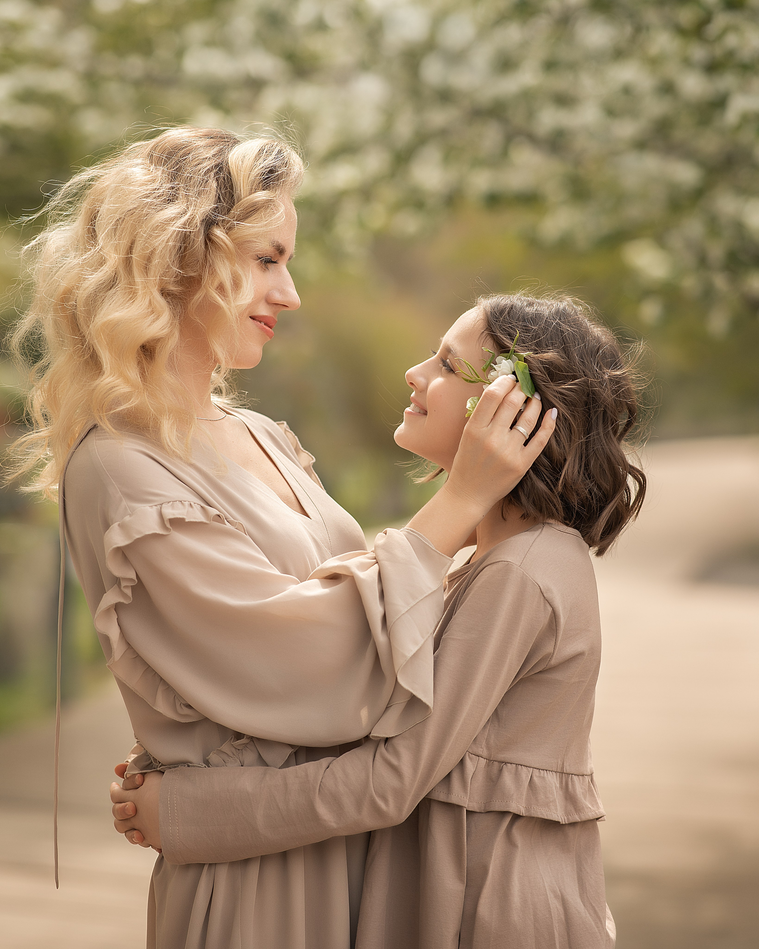 Фотосессия мамы с дочкой. Женский фотограф в Москве Богдашкина Динара