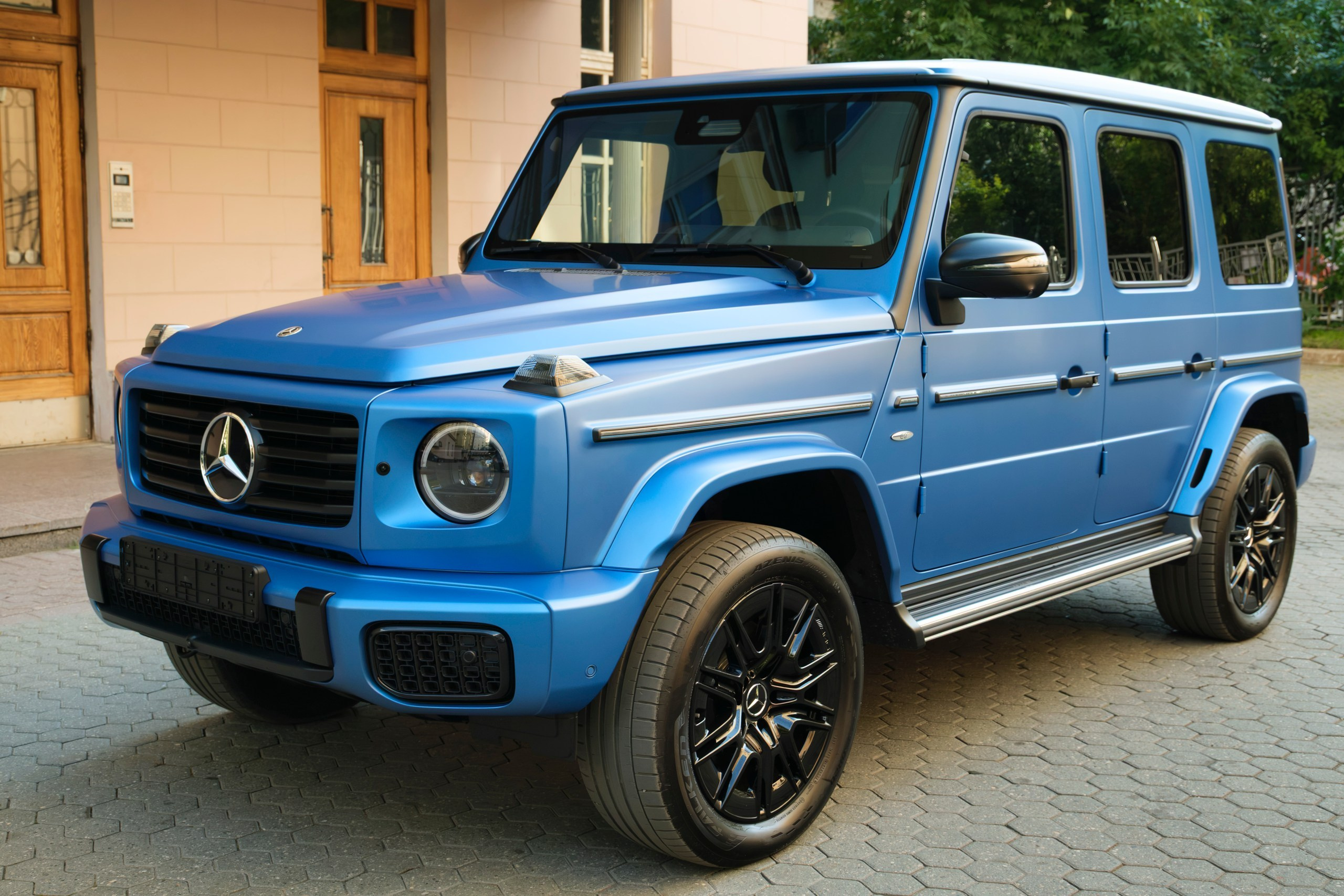 Съёмка Mercedes G 580 EQ для продажи. Фотограф на мероприятие в Москве — Павел Соколов