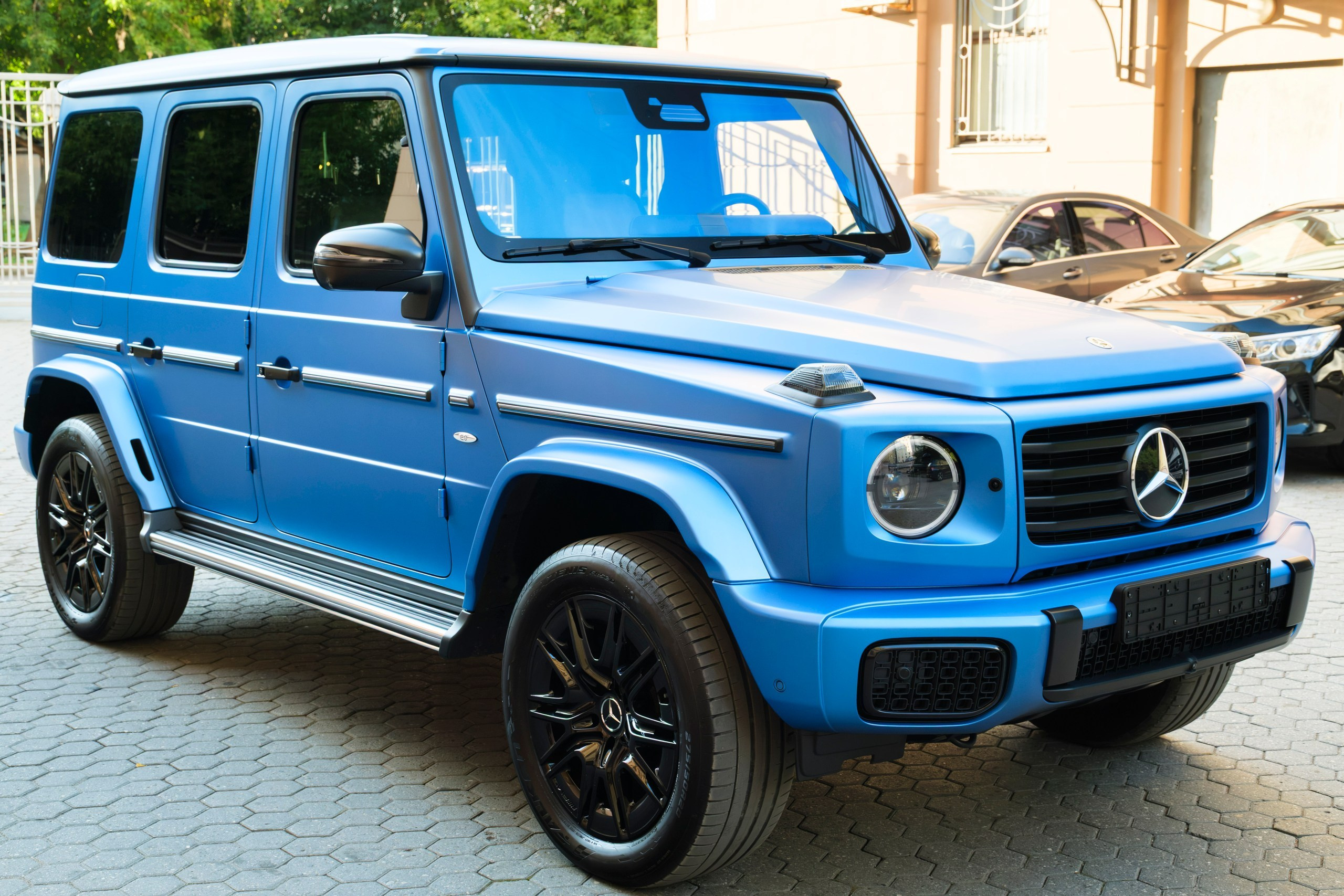 Съёмка Mercedes G 580 EQ для продажи. Фотограф на мероприятие в Москве — Павел Соколов