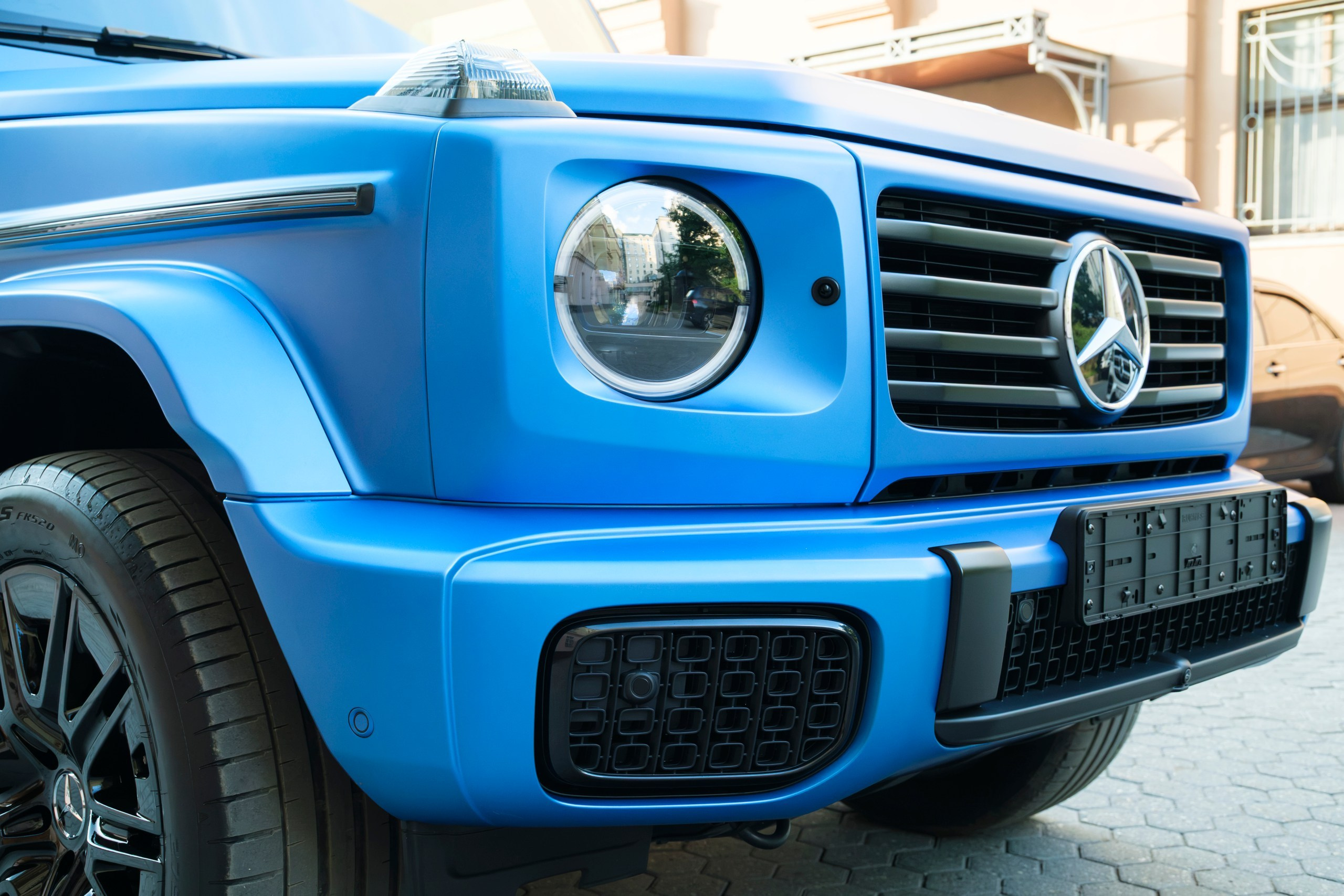Съёмка Mercedes G 580 EQ для продажи. Фотограф на мероприятие в Москве — Павел Соколов