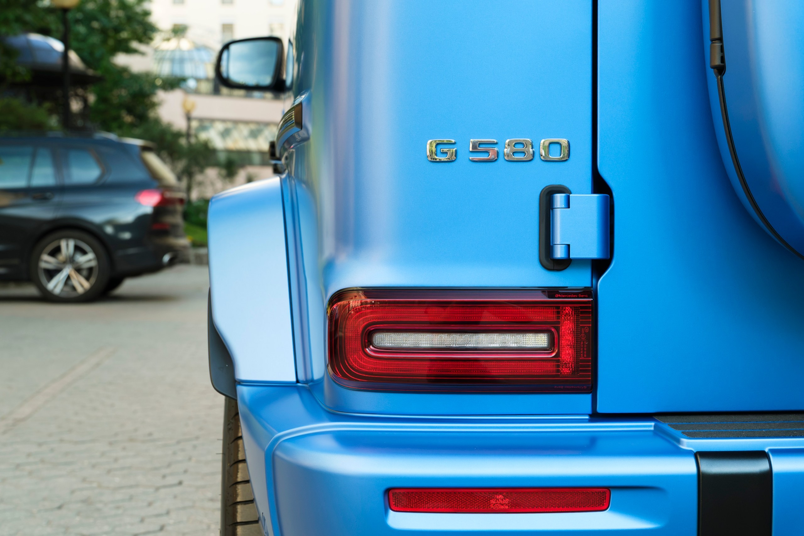 Съёмка Mercedes G 580 EQ для продажи. Фотограф на мероприятие в Москве — Павел Соколов