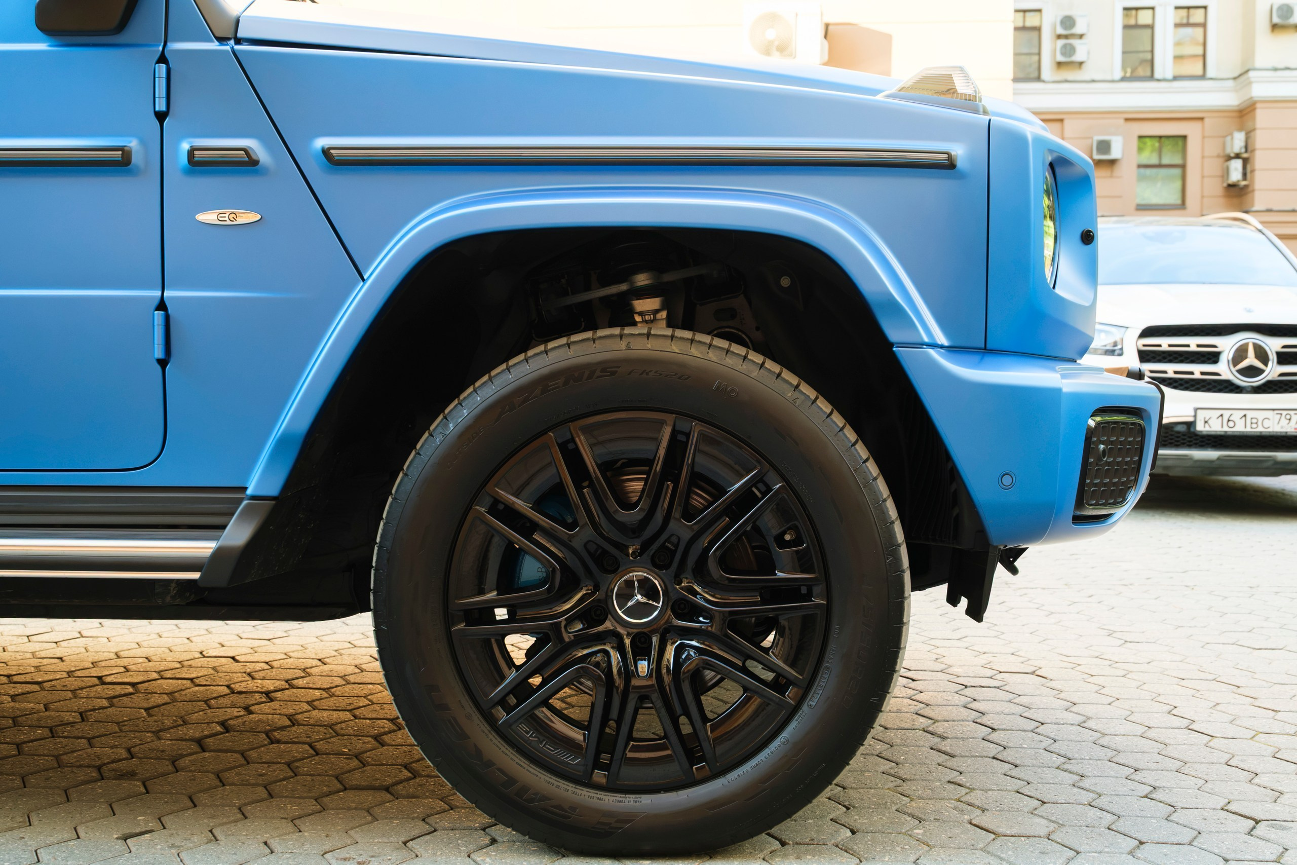 Съёмка Mercedes G 580 EQ для продажи. Фотограф на мероприятие в Москве — Павел Соколов