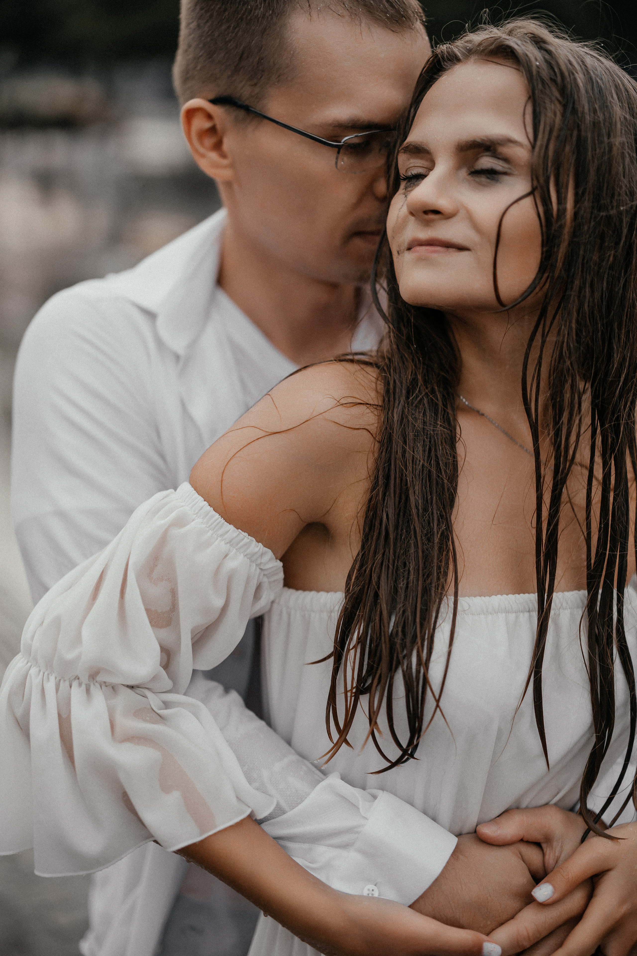 Лав стори в фонтане ♥. Свадебный фотограф в Москве