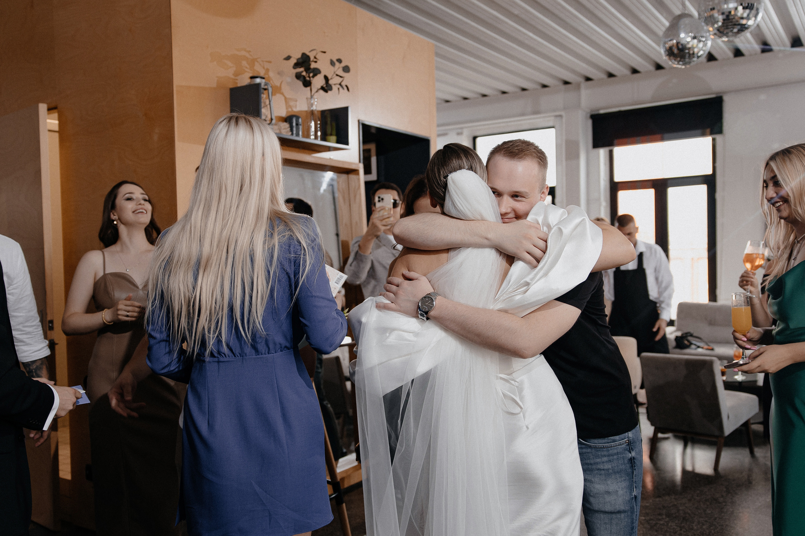 Свадебная вечеринка. Свадебный фотограф в Москве