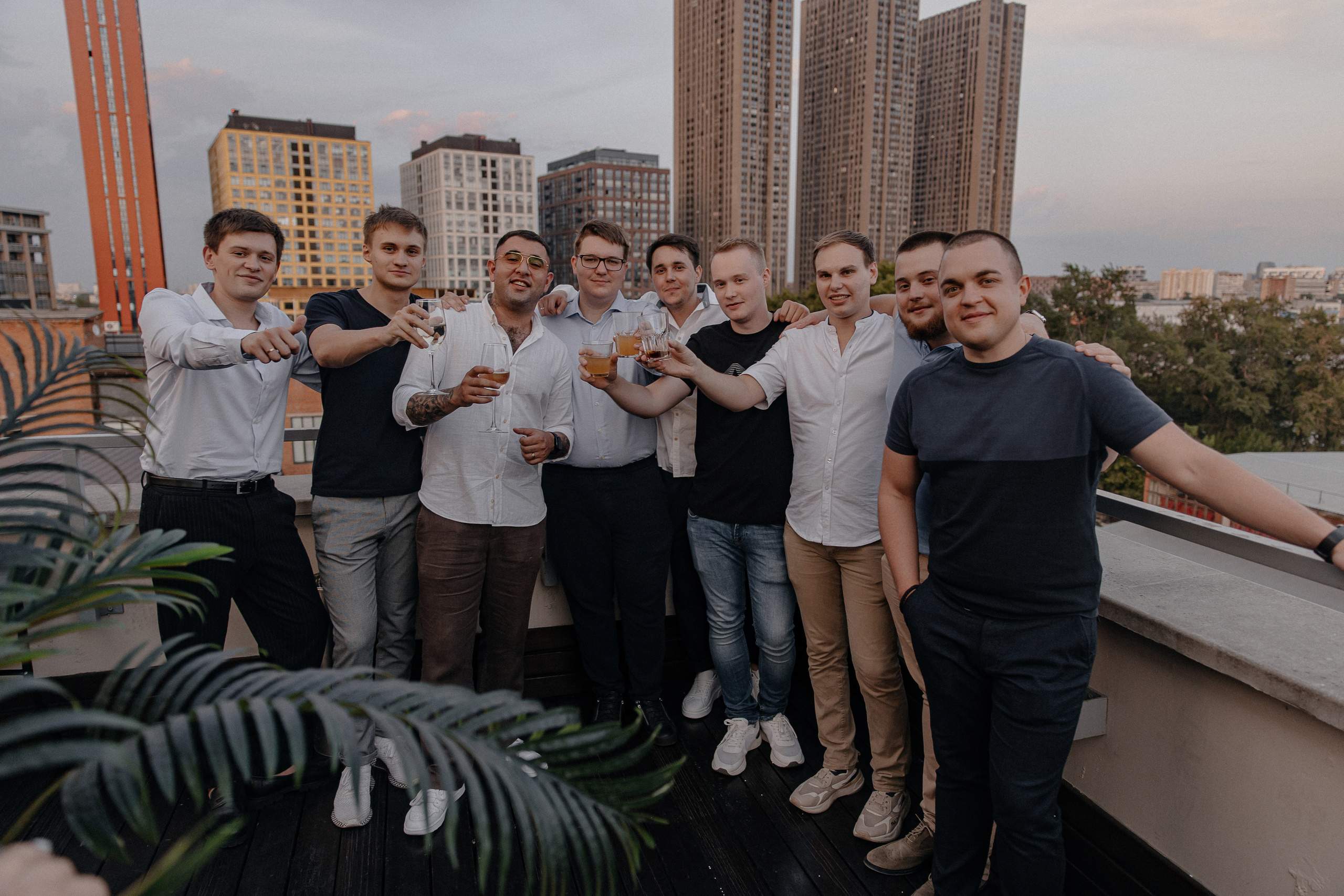 Свадебная вечеринка. Свадебный фотограф в Москве