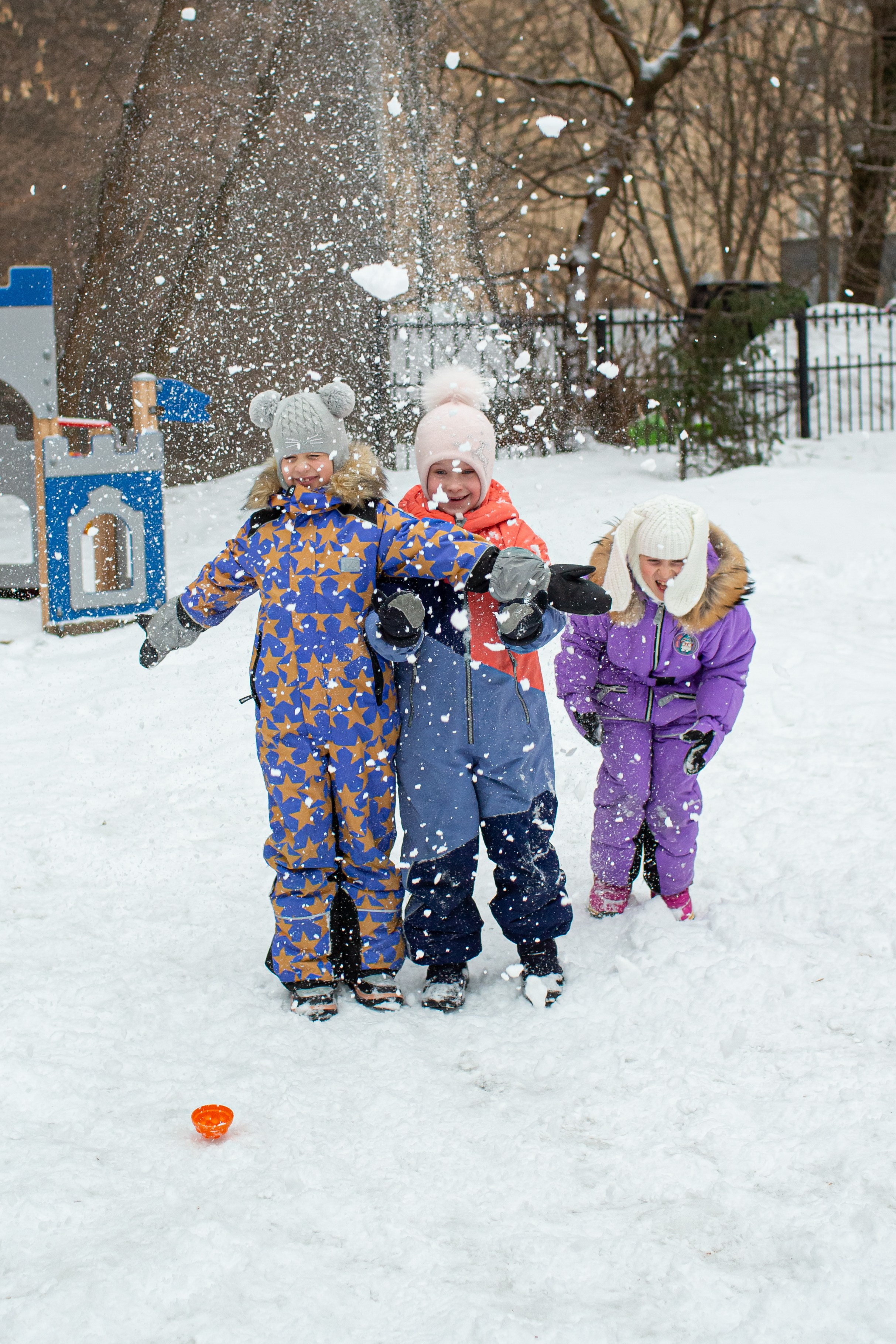 Зима в детском саду. Свадебный, семейный, детский фотограф в Санкт-Петербурге
