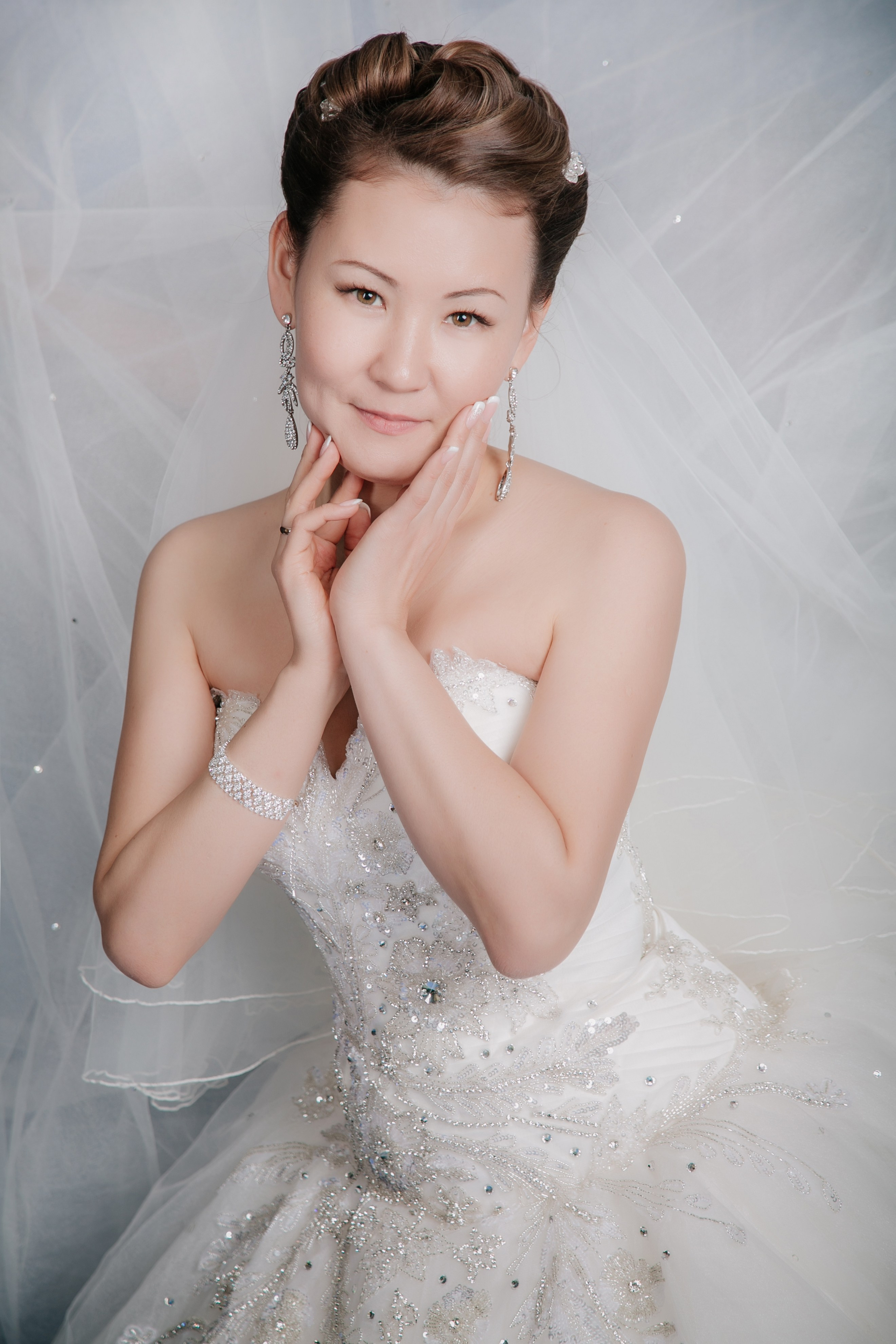 Зимнее свадебное фото. Фотограф Надежда Куин, Якутск