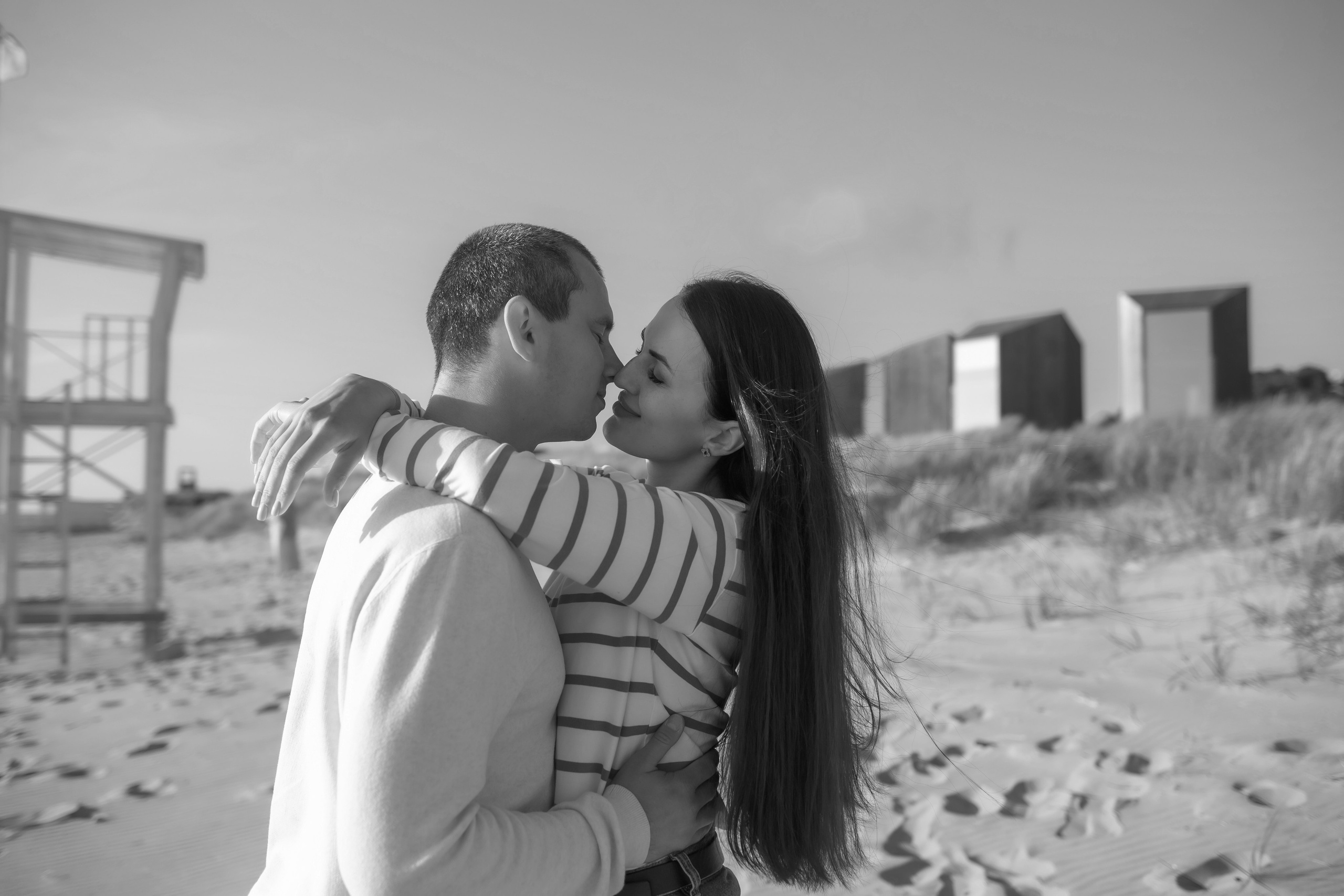 Павел и Татьяна. Закат в Янтарном. Фотограф в Калининграде Решетникова Алина