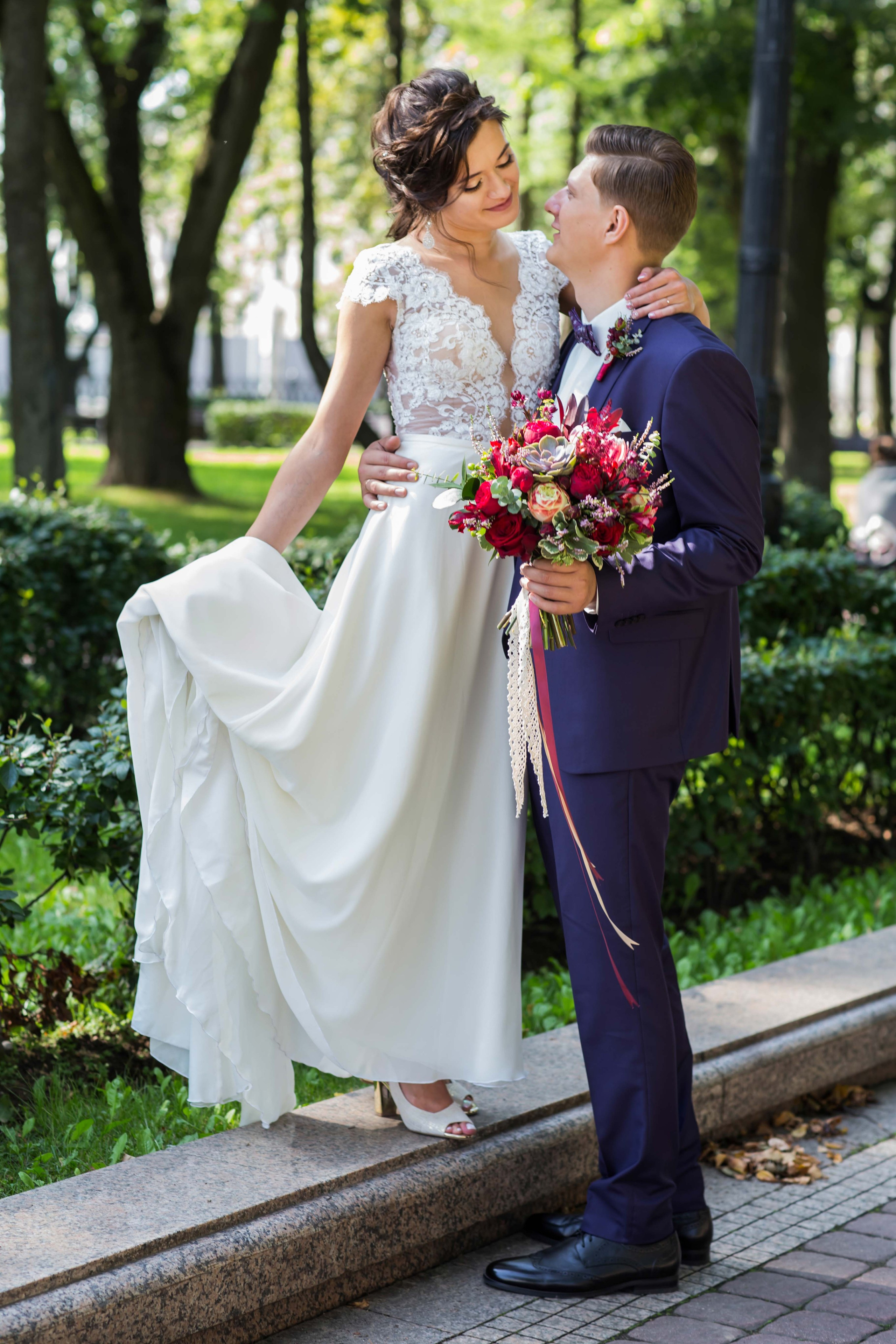 Свадебная фотосессия Александра и Кристины. Видеограф на свадьбу Минск Андрей Щербо