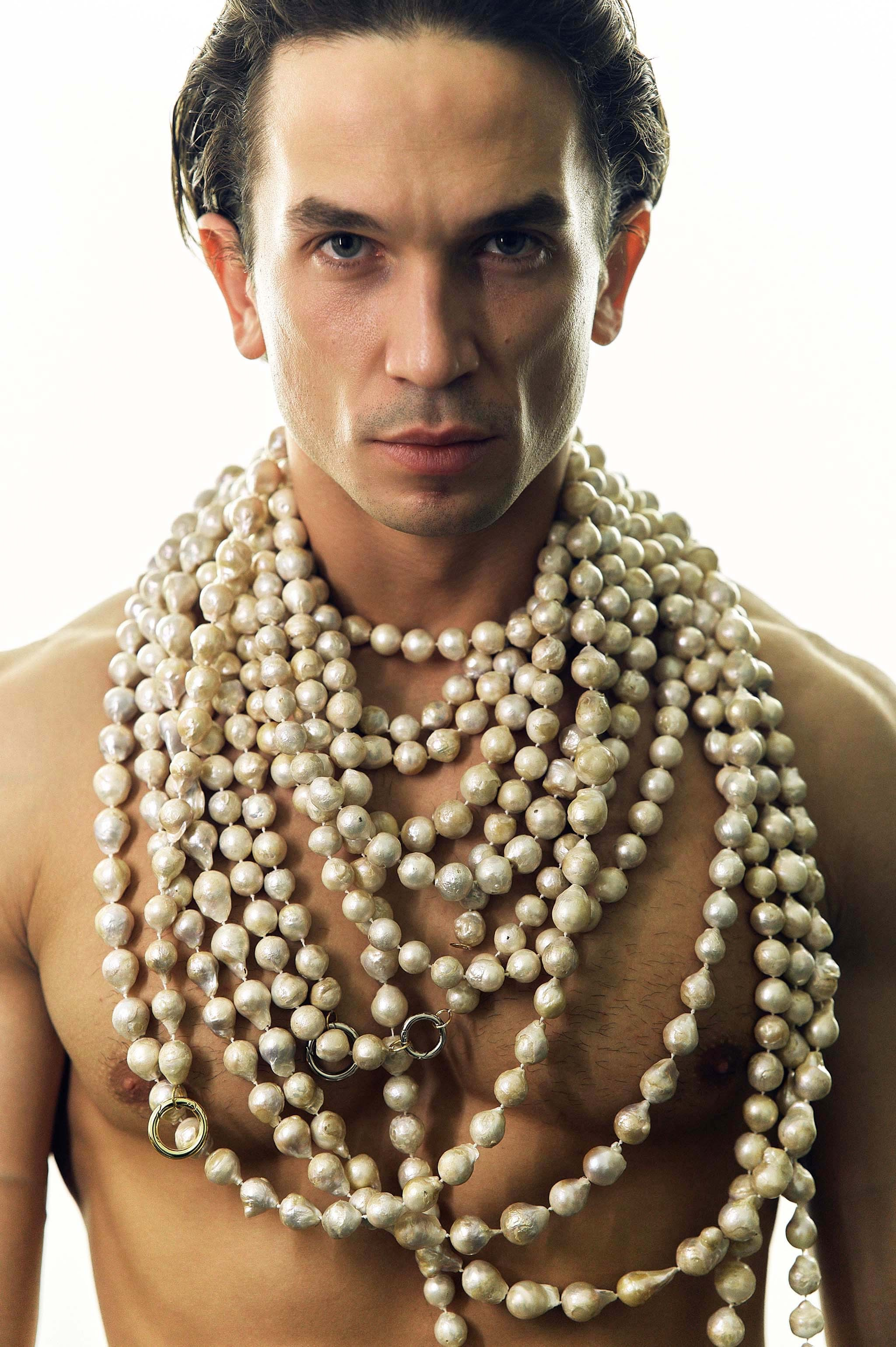 Евгения Хо. Авторские украшения из жемчуга. Имиджевая съемка. Фотограф Игорь Цаплин