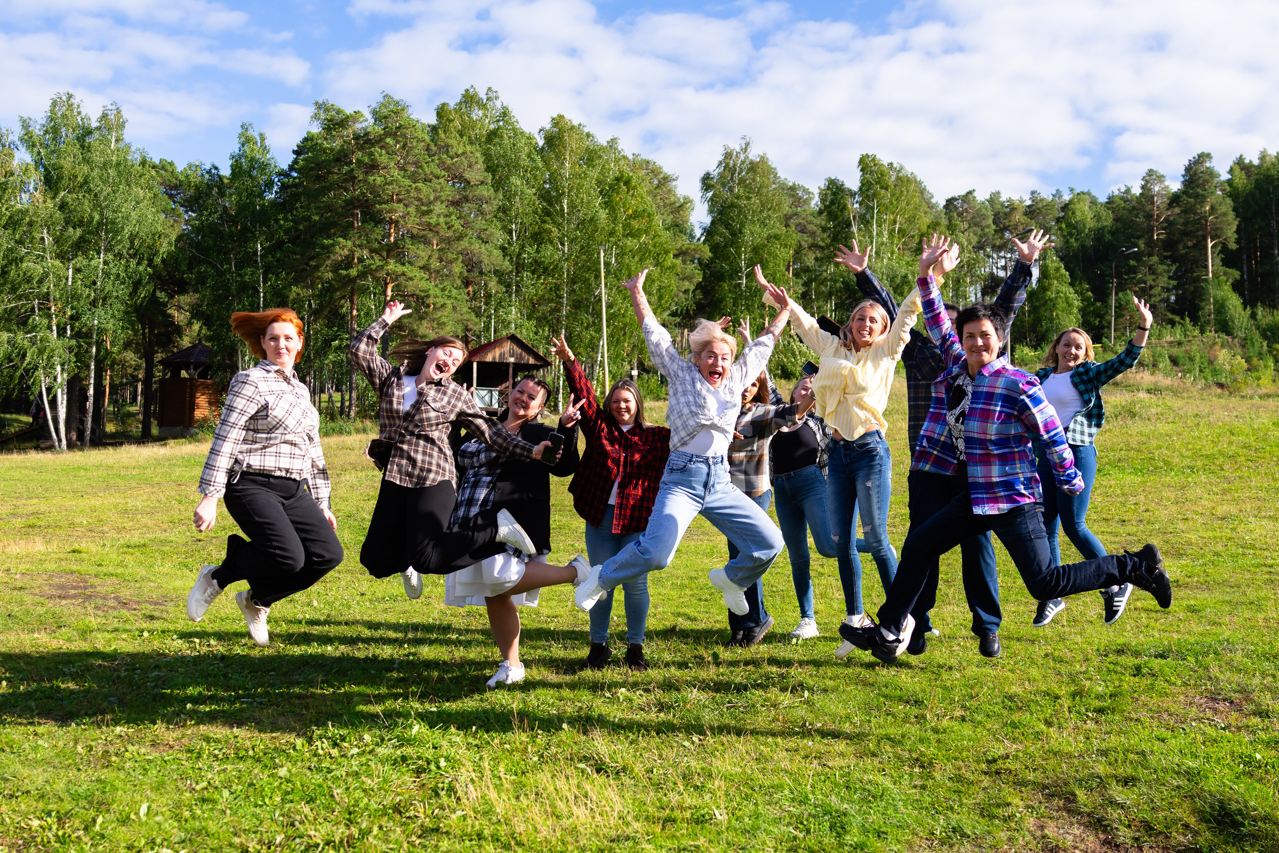 Летний корпоратив на Уктусе, фотосъёмка в Екатеринбурге. Фотограф в Екатеринбурге Пойгина Елена