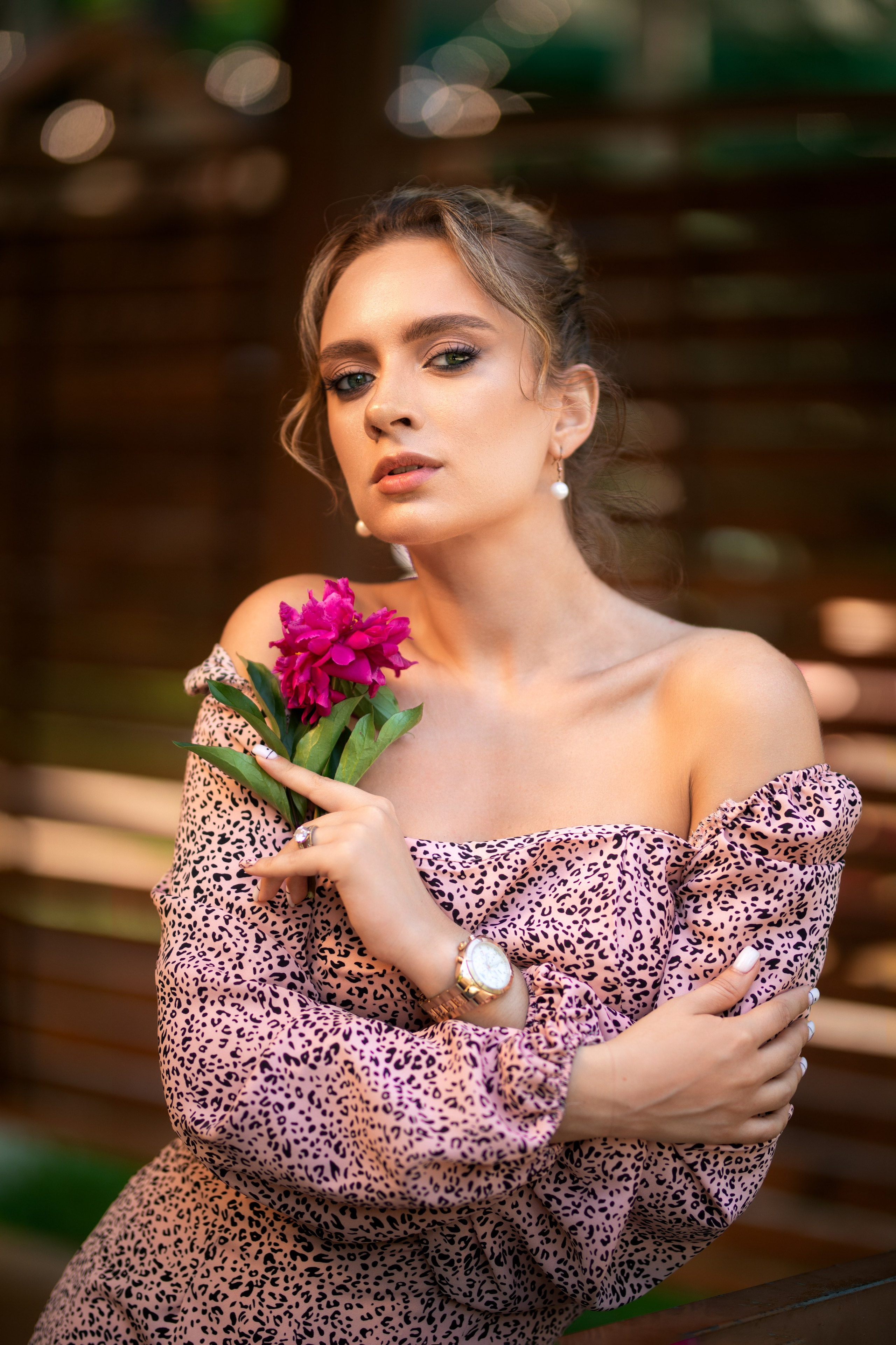 Съемка с Викторией в парке в формате для «себя»