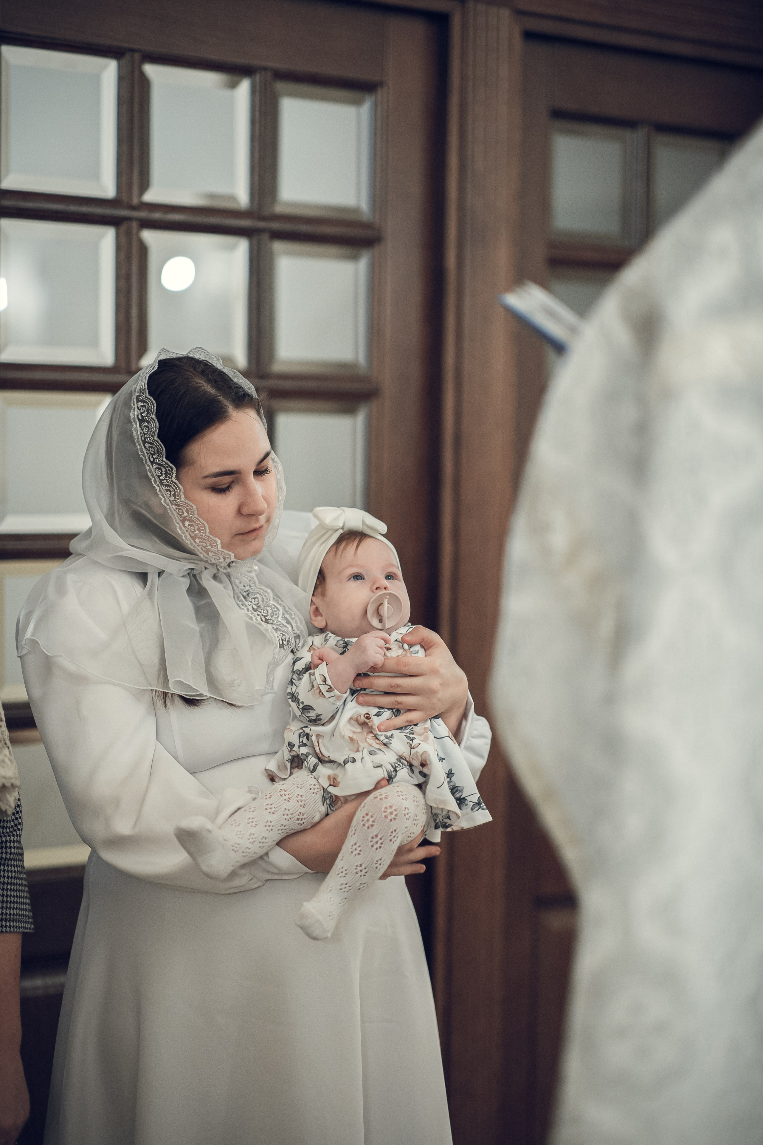 Крещение Полины. Фотограф на крещение в Рязани. Семейный фотограф