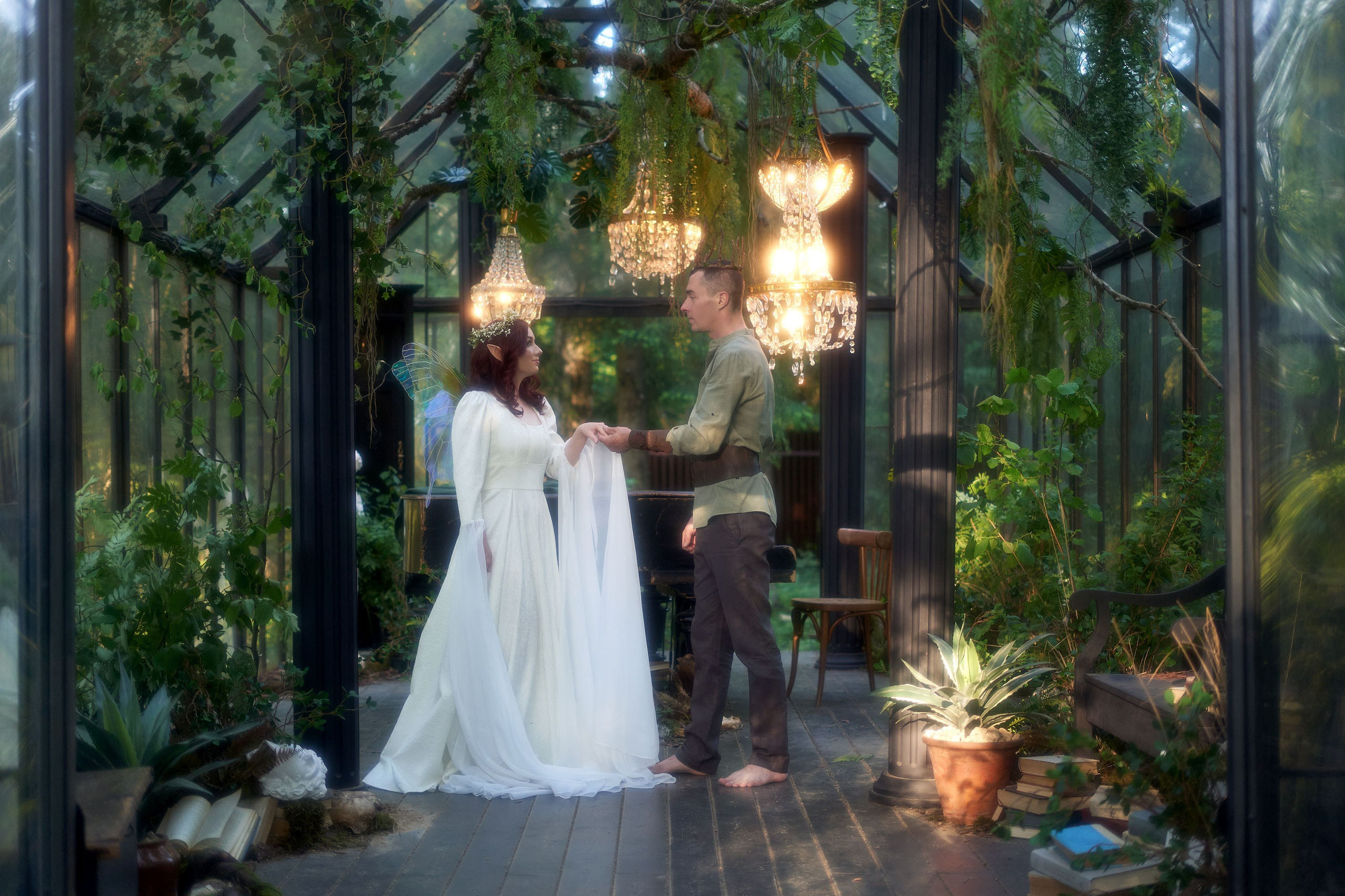 Майская свадьба. Проект «Сны Синицы» — Волшебные фотосессии