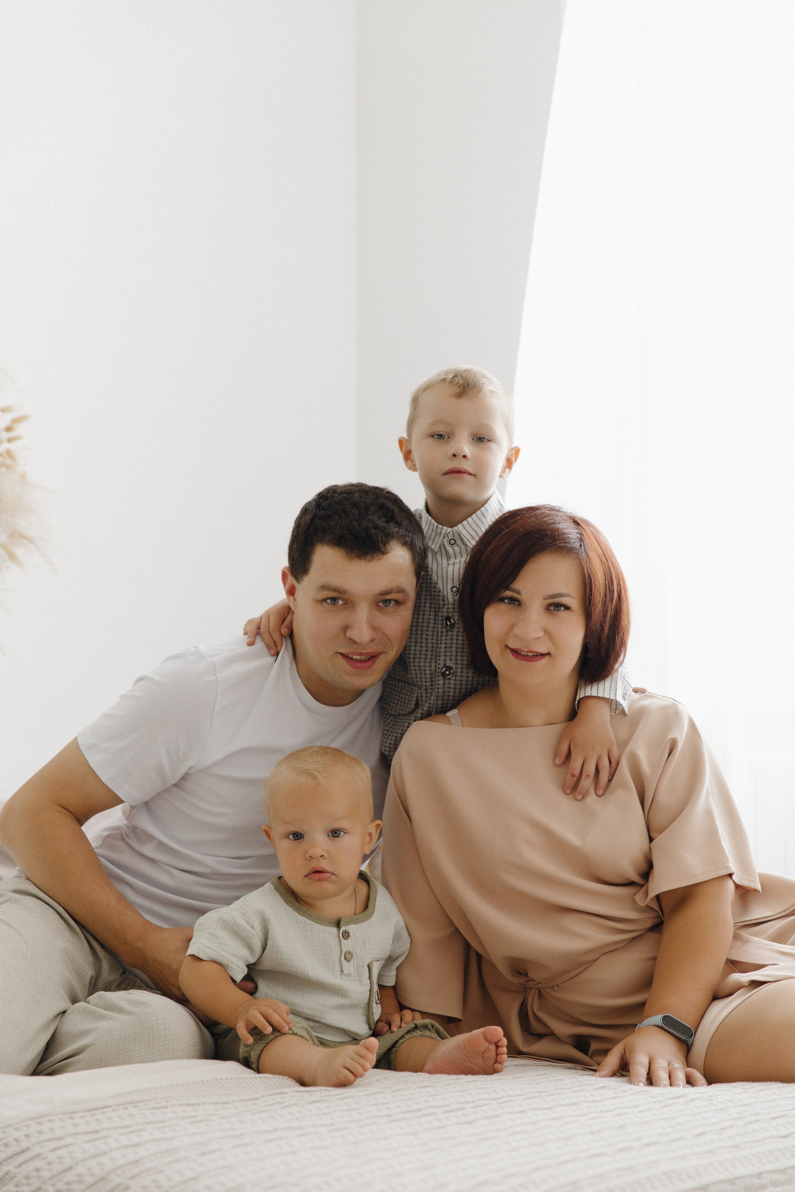 Мама и три любимых мужчины. Свадебный фотограф Фадеева Алёна