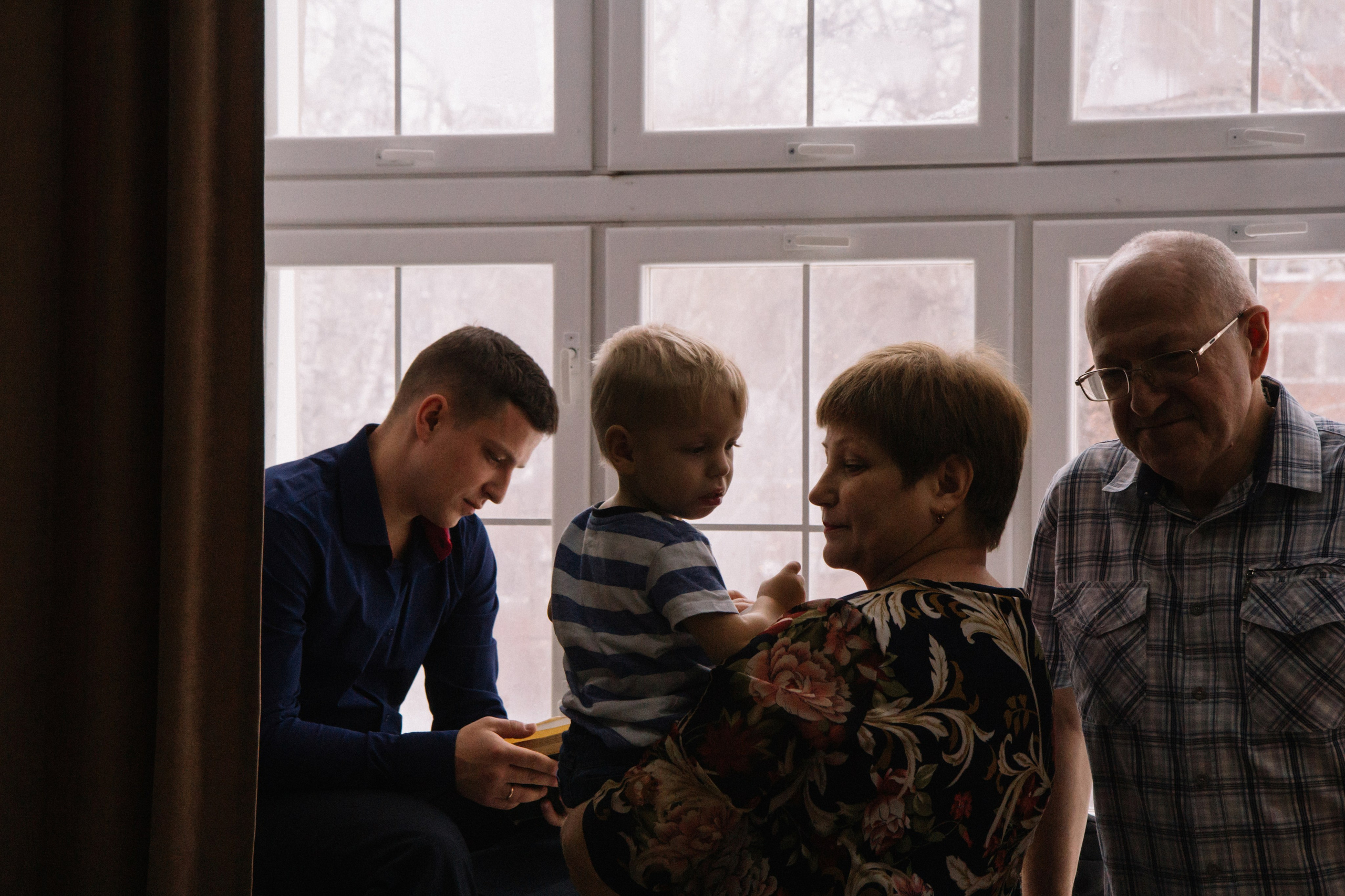 Фотосессия большой семьи — семейная традиция. Семейный фотограф в Томске Максимова Екатерина