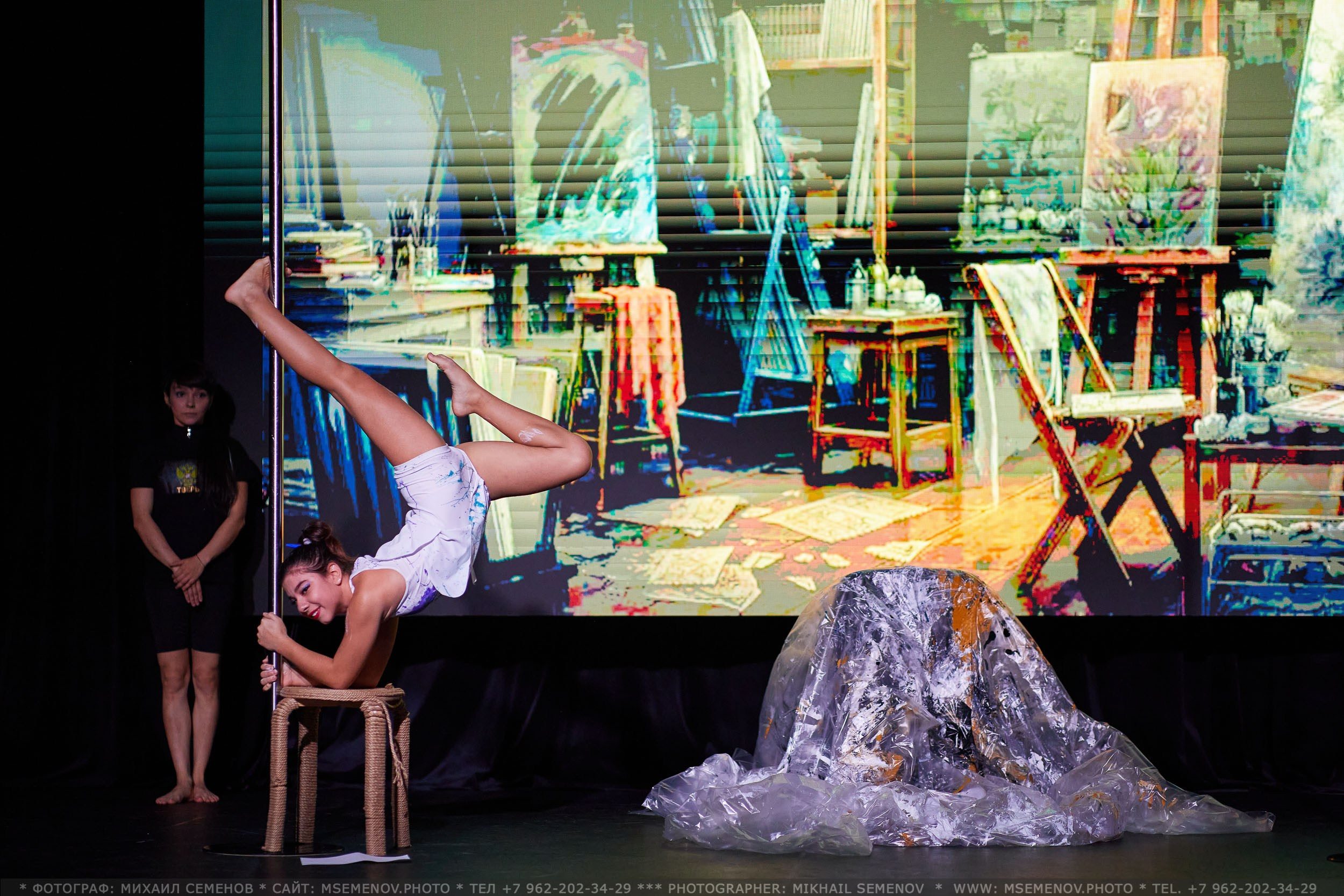 Анонс «SOUL POLE CHAMPIONSHIP IV». Photographer for business Mikhail Semenov. Aqua photo studio, photo school