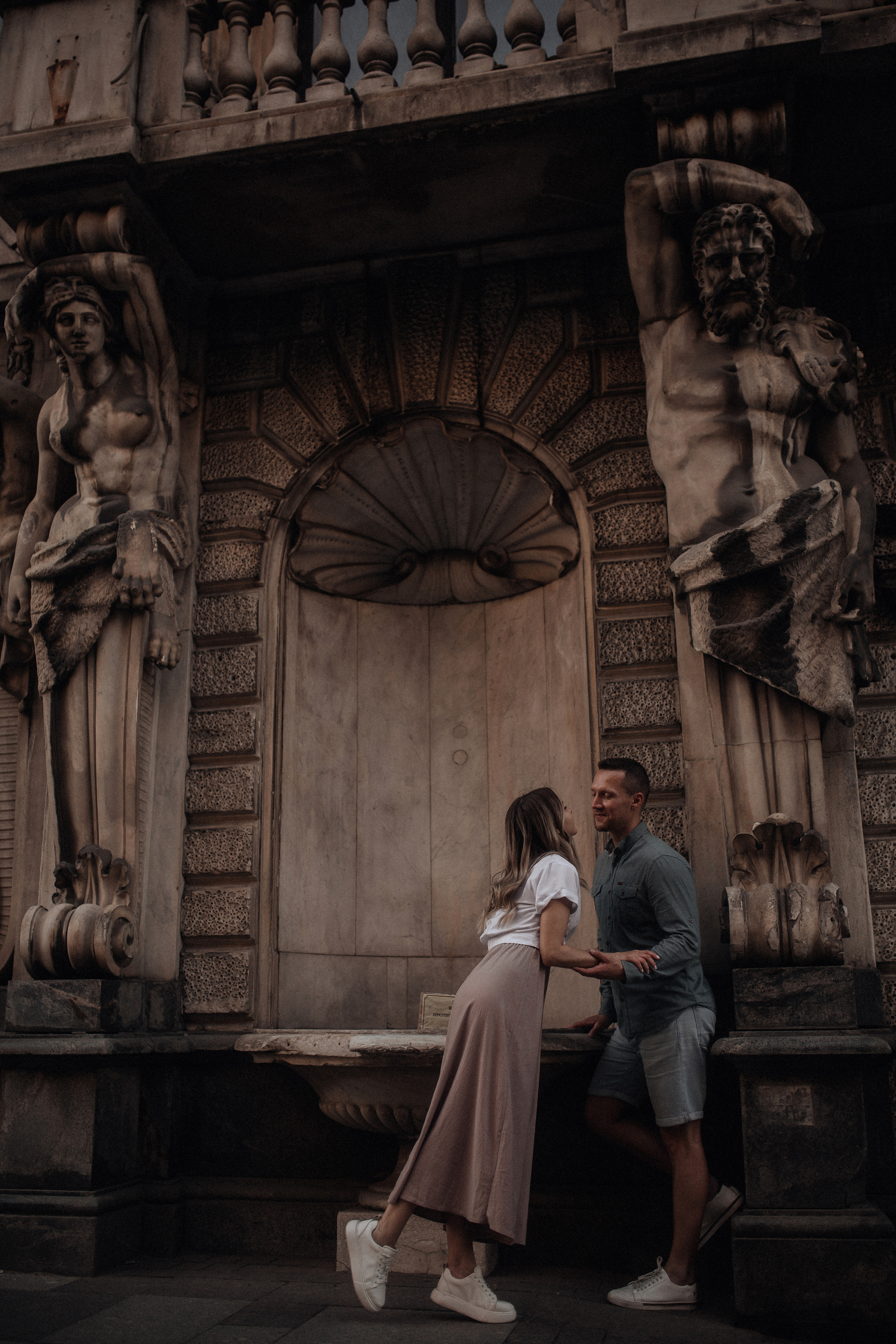 Свидание на крыше. Фотограф в Санкт Петербурге Лара Великова